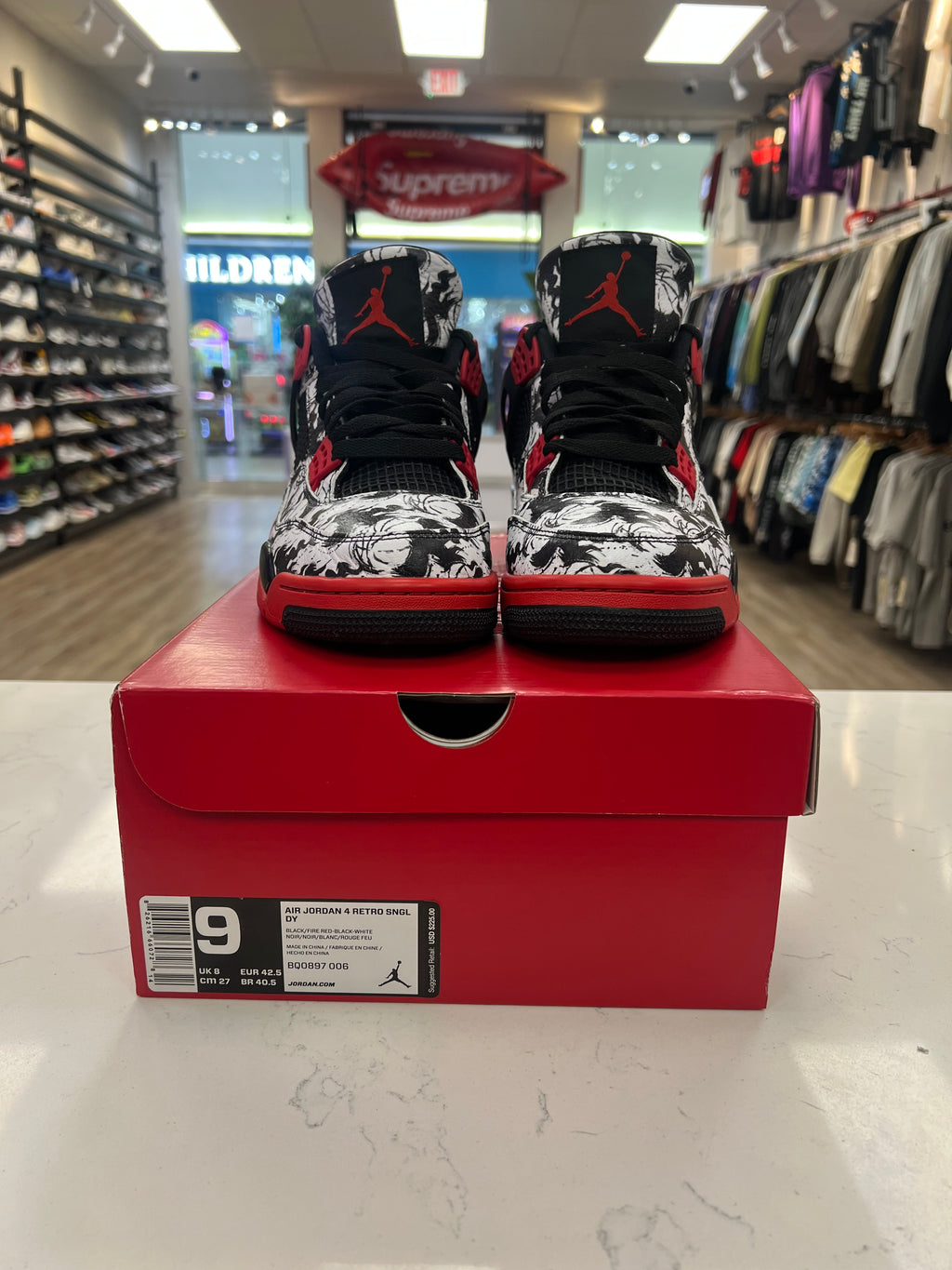 Jordan 4 “Tattoo” Size 9M Preowned