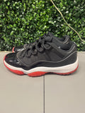 Jordan 11 Retro Low "Bred" Size 8.5 Preowned