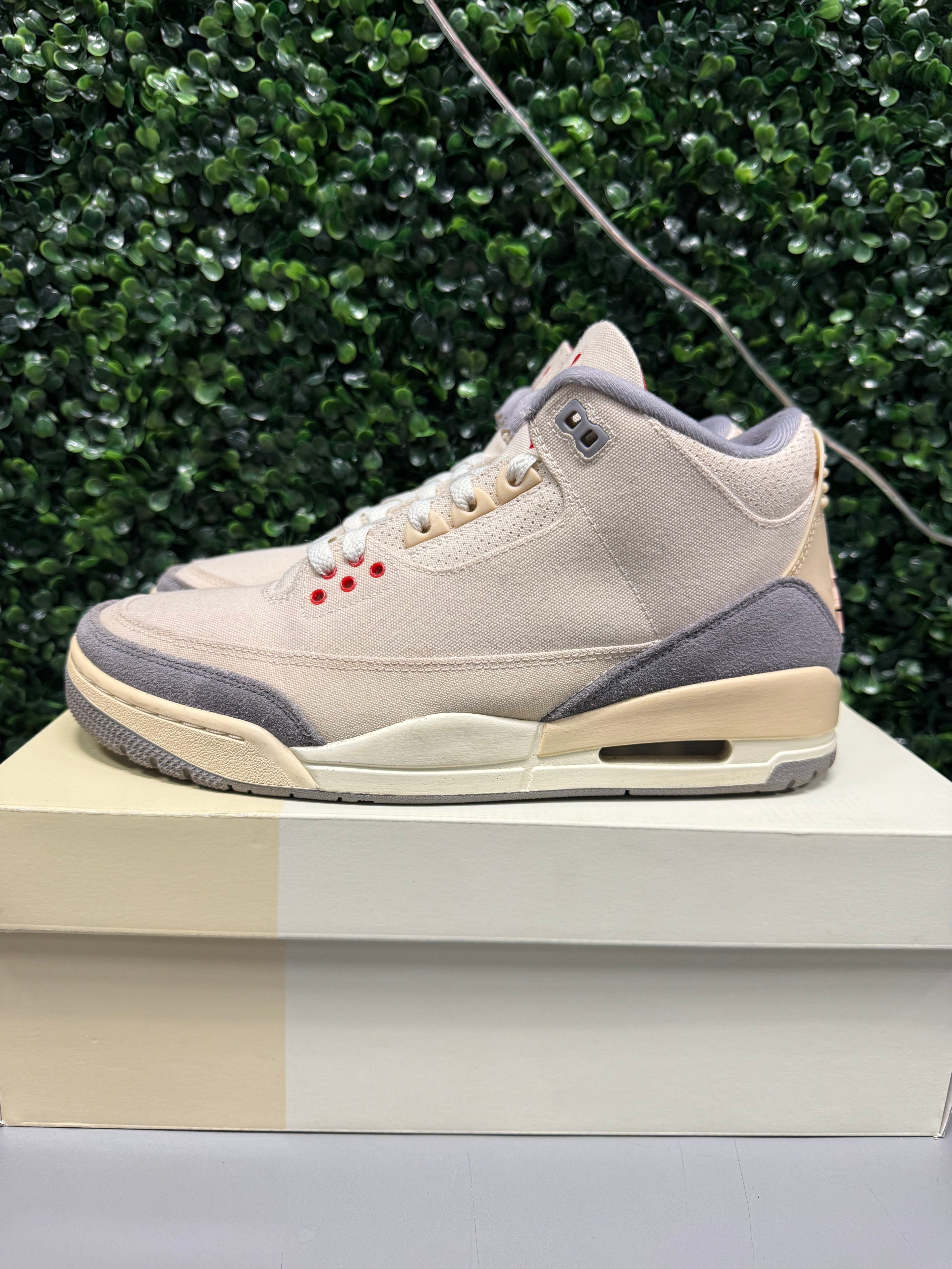 Jordan 3 Retro "Muslin"Size 9 Preowned