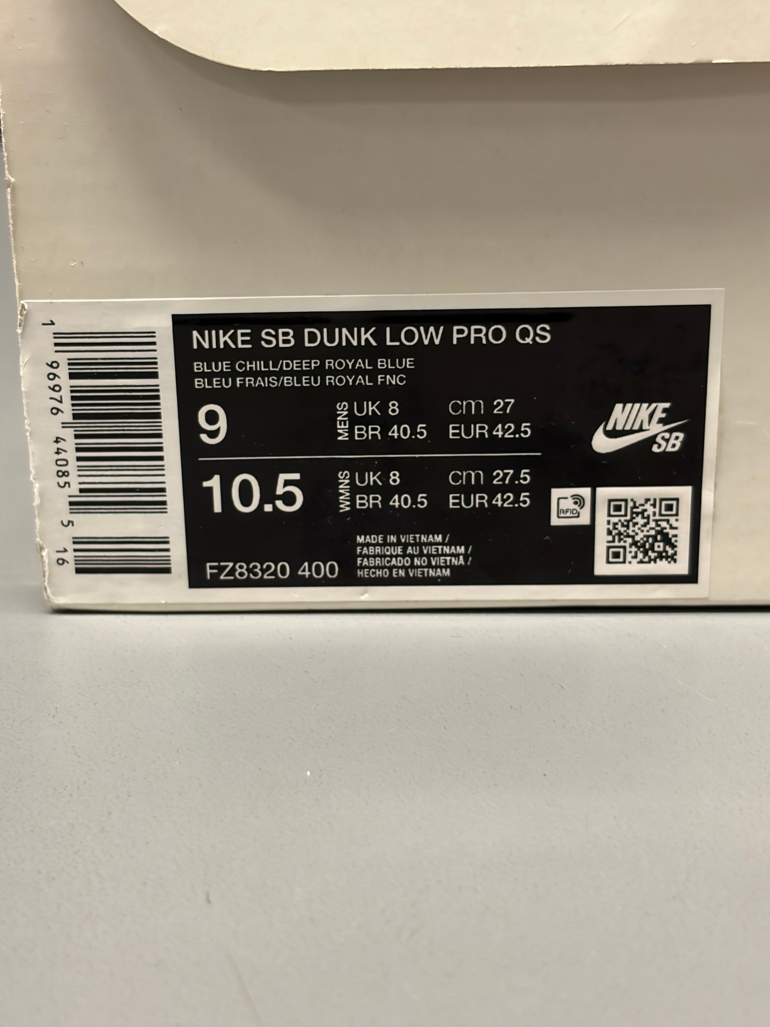 Nike SB Dunk Low "The Powerpuff Girls Bubbles" Size 9 Preowned