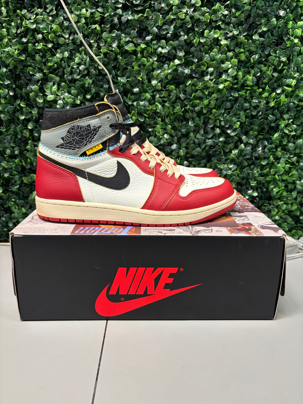 Jordan 1 Retro High X Union LA "Chicago Shadow" Size 9.5 Preowned