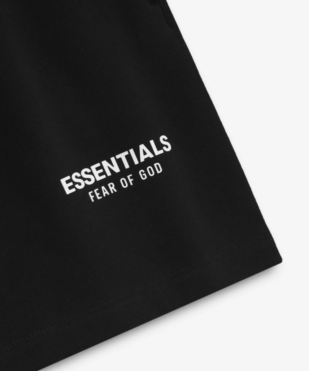 Fear of God Essentials Sweatshort
Jet Black (White lettering)