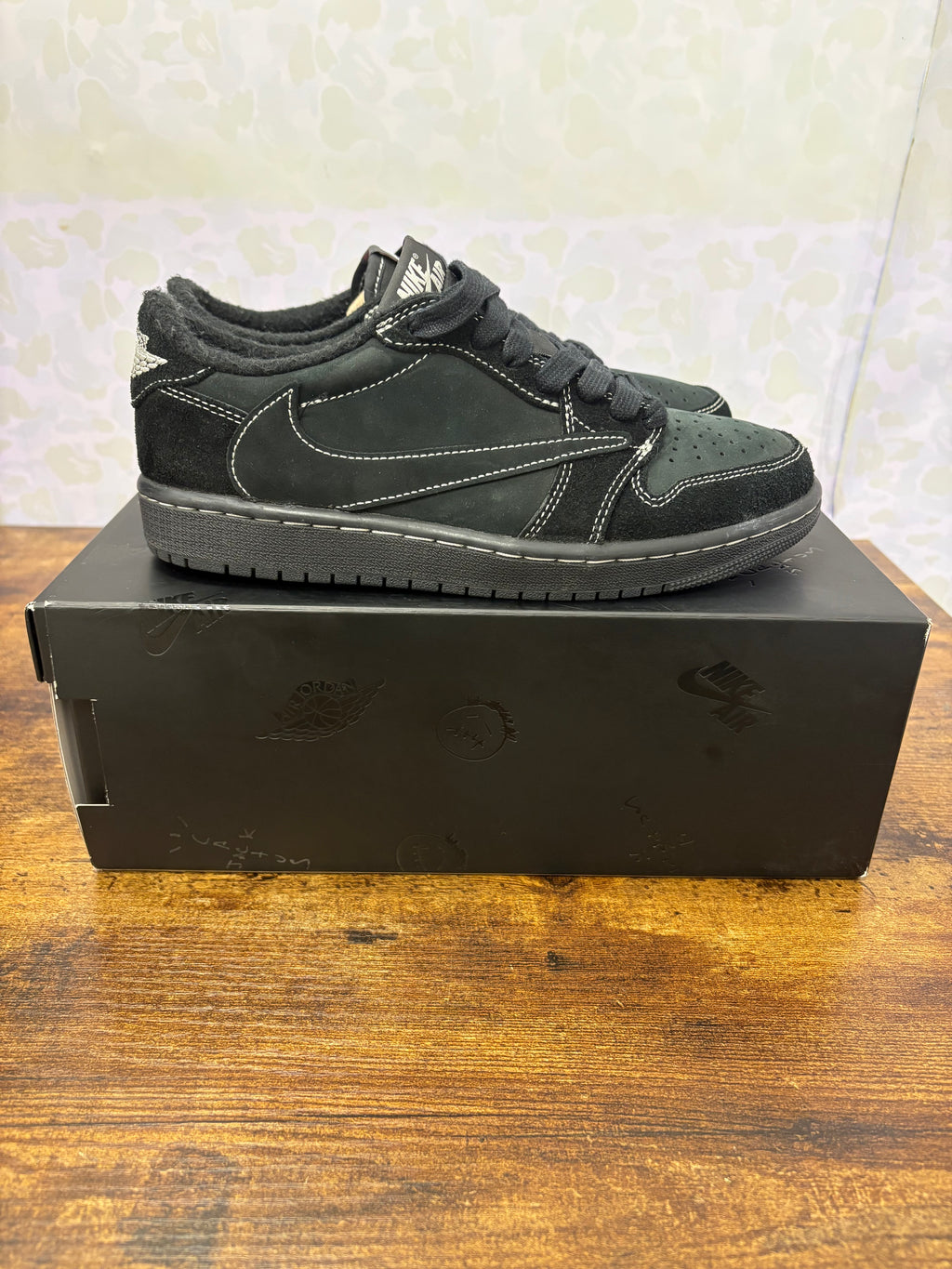 Jordan 1 Low Travis Scott “Phantom” Size 6 Preowned
