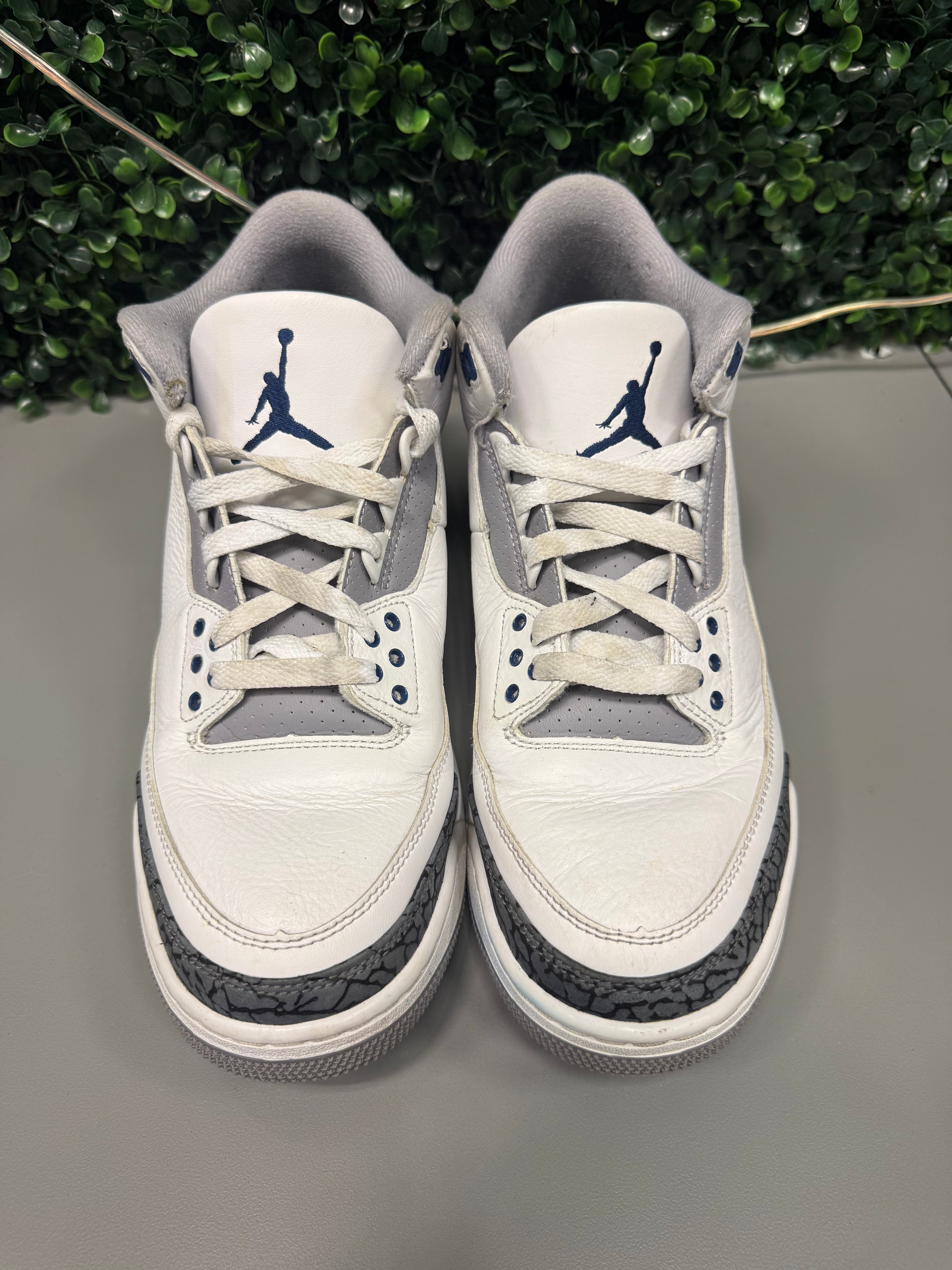 Jordan 3 "Midnight Navy" Size 9.5 Preowned
