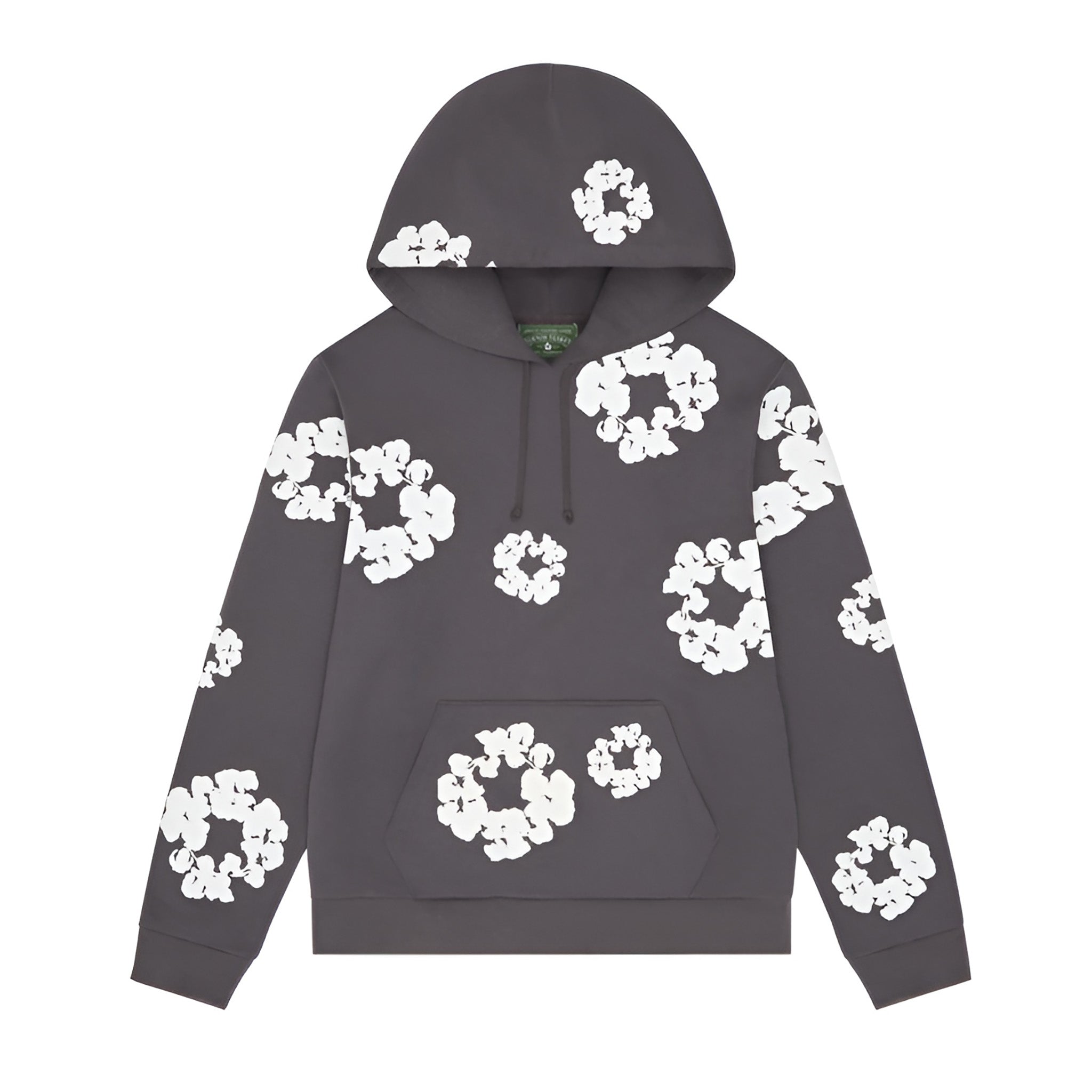 Denim Tears Cotton Wreath Hoodie Charcoal