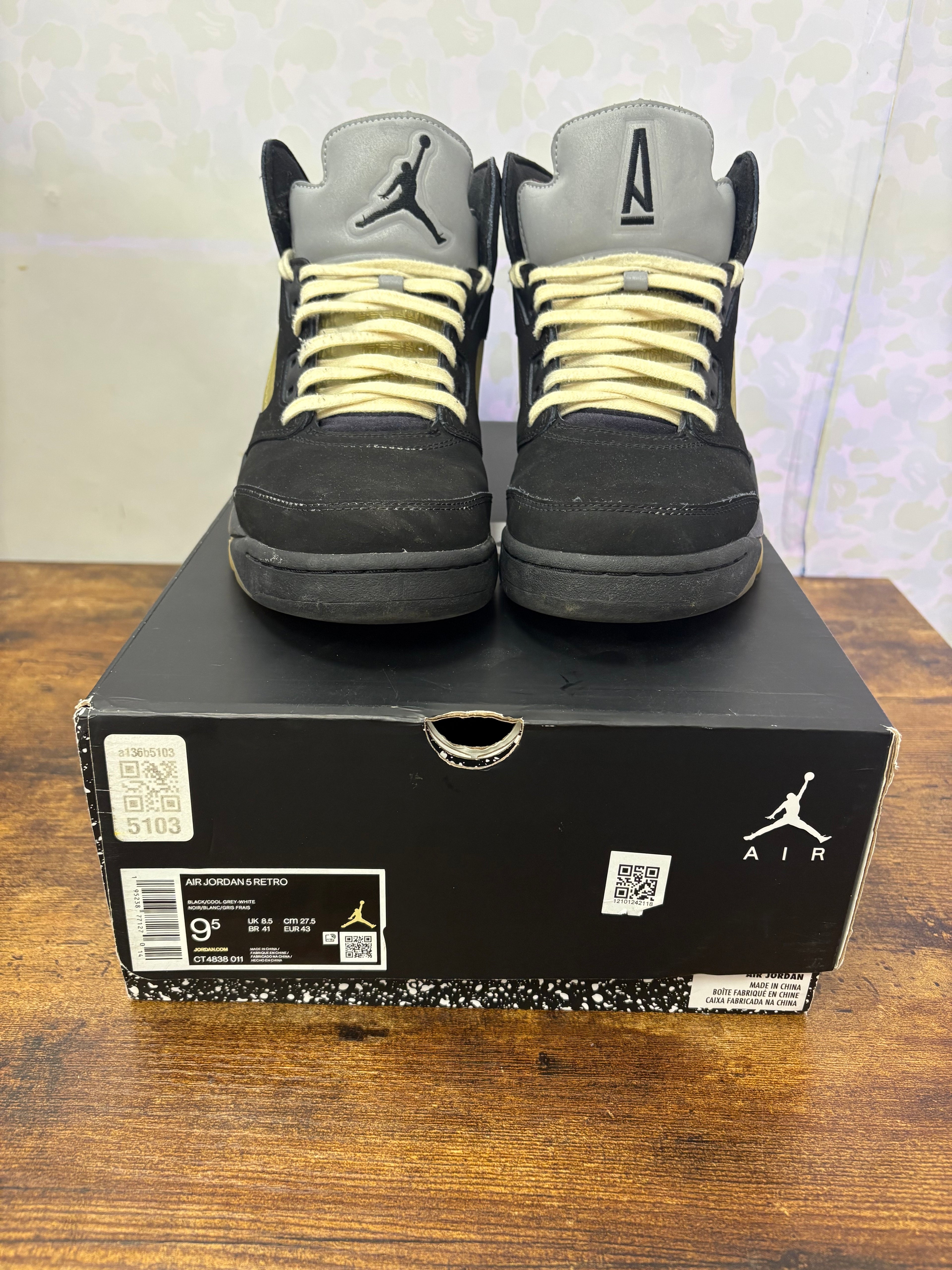 Jordan 5 AMM “Dusk” Preowned Size 9.5