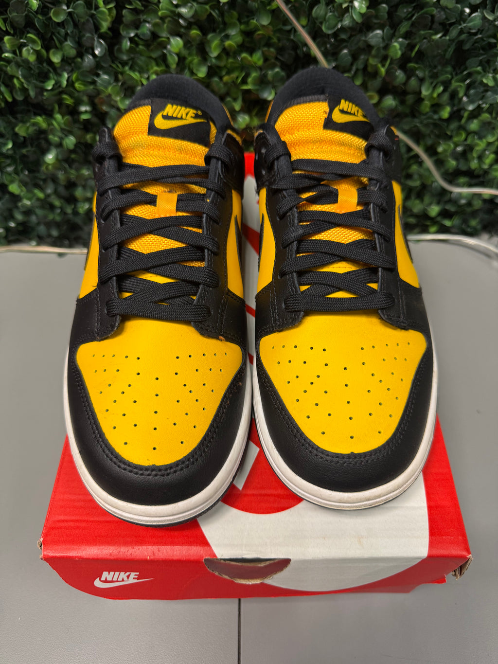Nike Dunk Low "Reverse Goldenrod" Size 9 Preowned