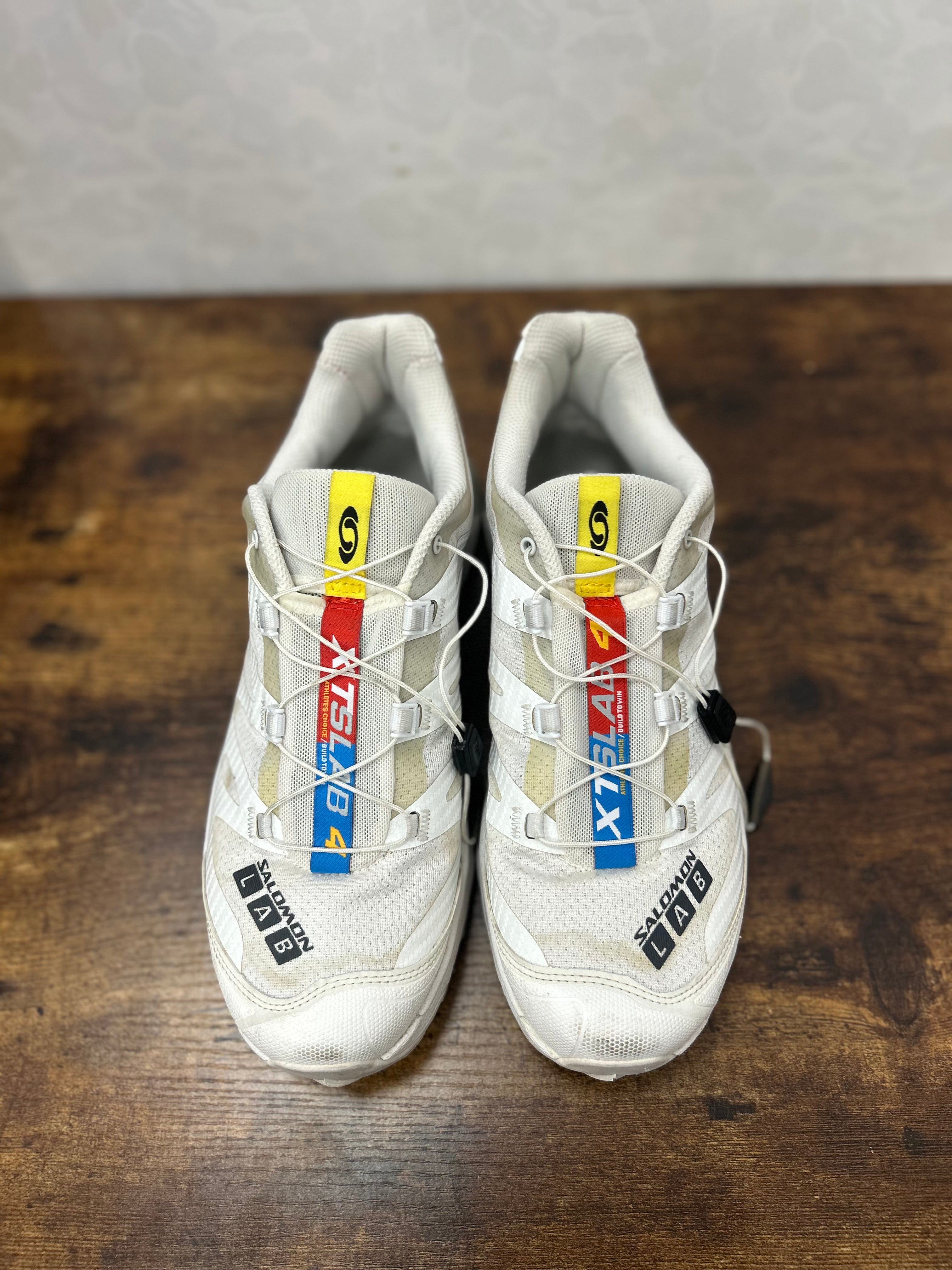 Salomon XT-4 OG “White Lunar Rock” Size 9.5M Preowned No Box