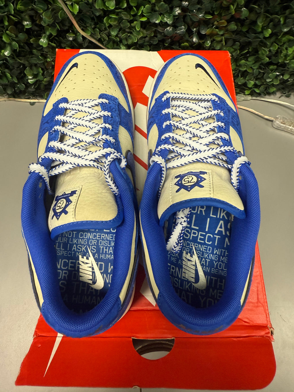 Nike Dunk Low "Jackie Robinson" Size 10.5 Preowned