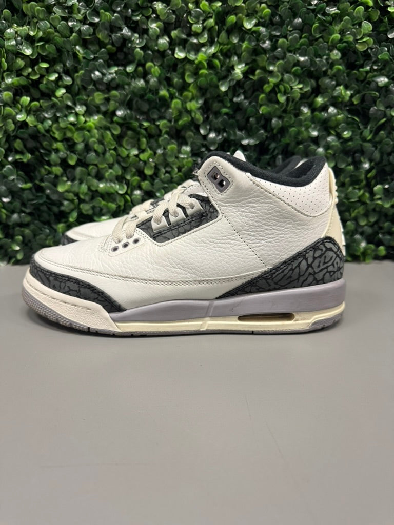 Jordan 3 "Grey Cement" Size 5Y Preowned