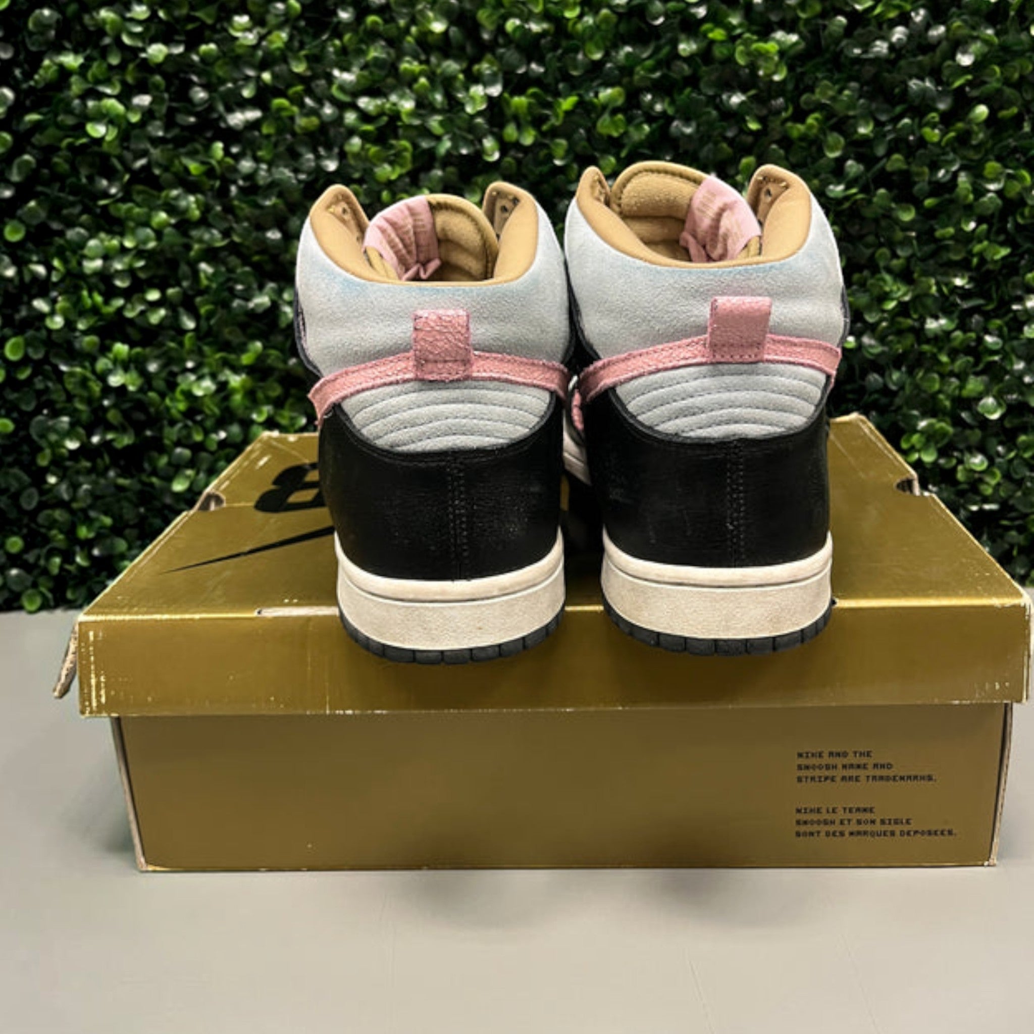Nike SB Dunk High "Ice Blue Pink" Size 11 Preowned