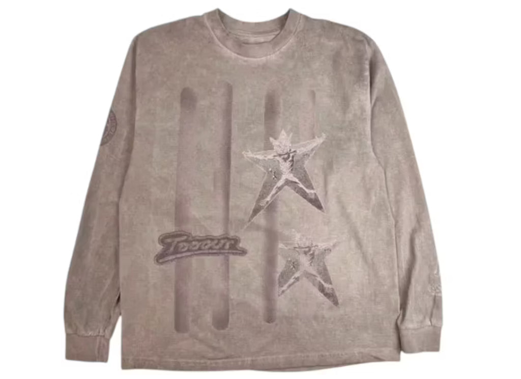 Travis Scott Long Sleeve II Tee Taupe