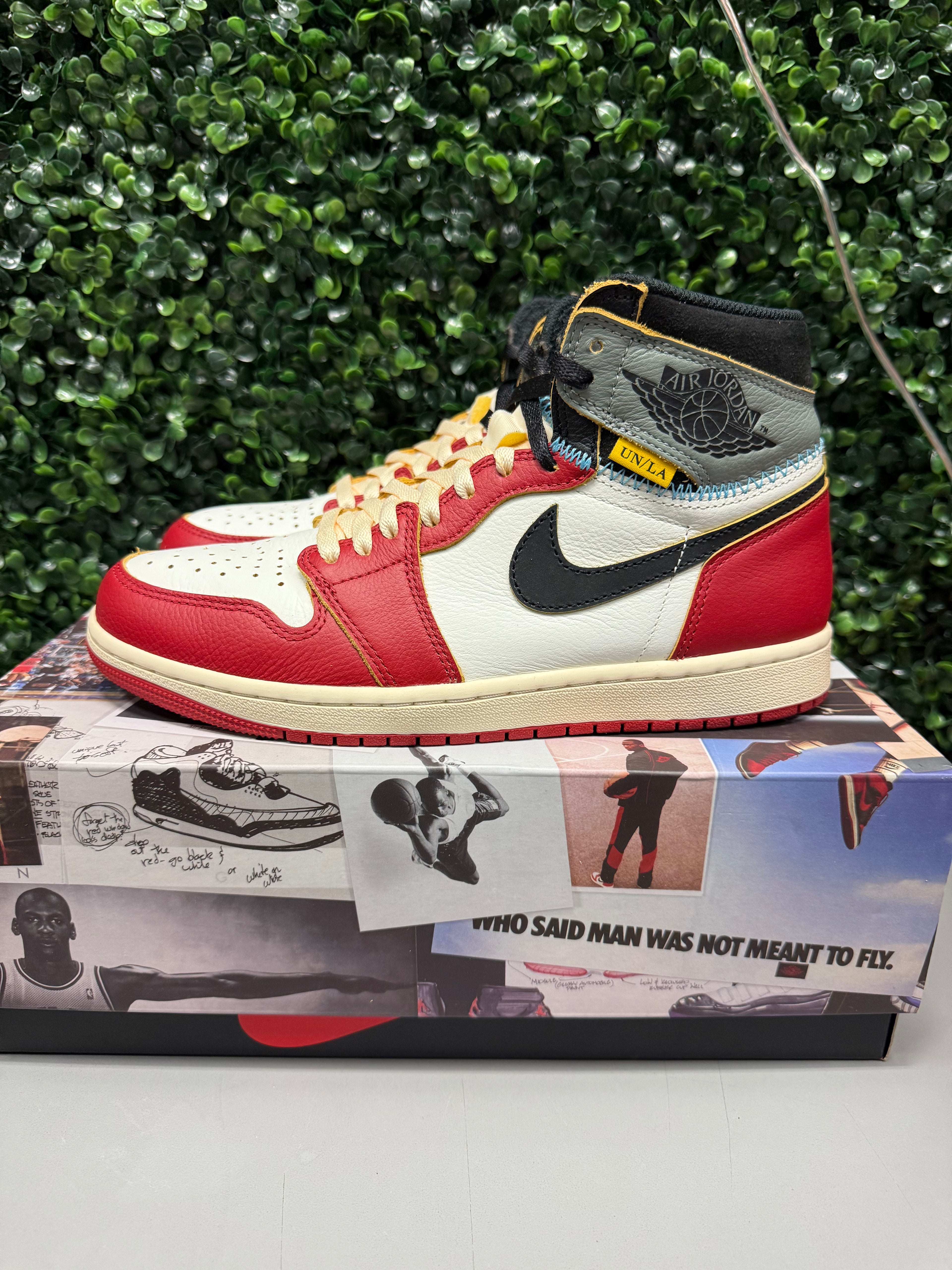 Jordan 1 High X Union "Chicago Shadow" Size 8.5 Preowned