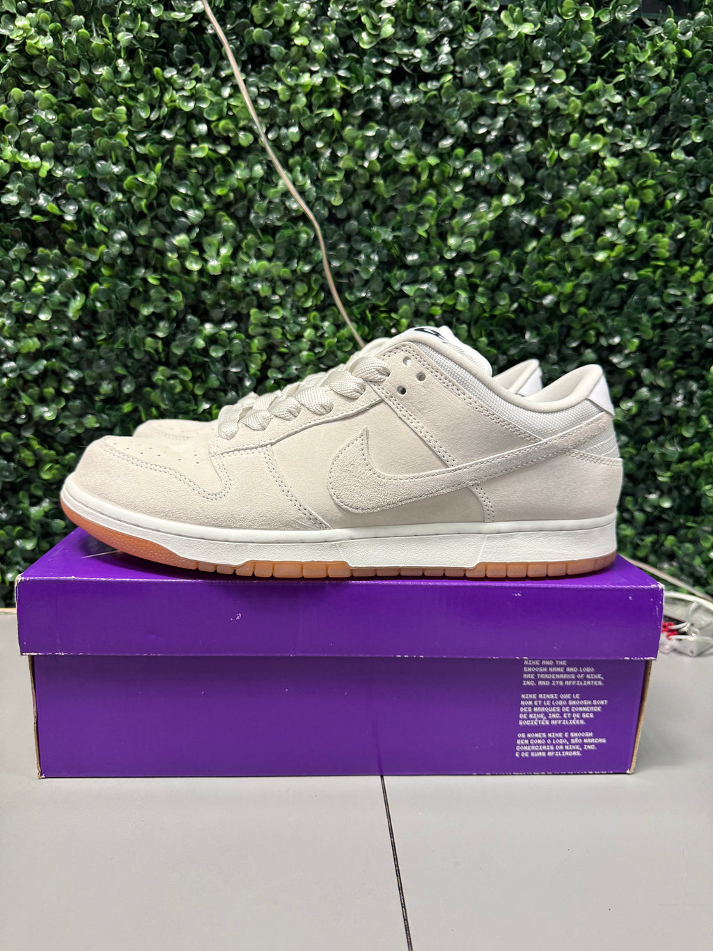 Nike SB Dunk Low Pro B "Pale Ivory" Size 13 Preowned