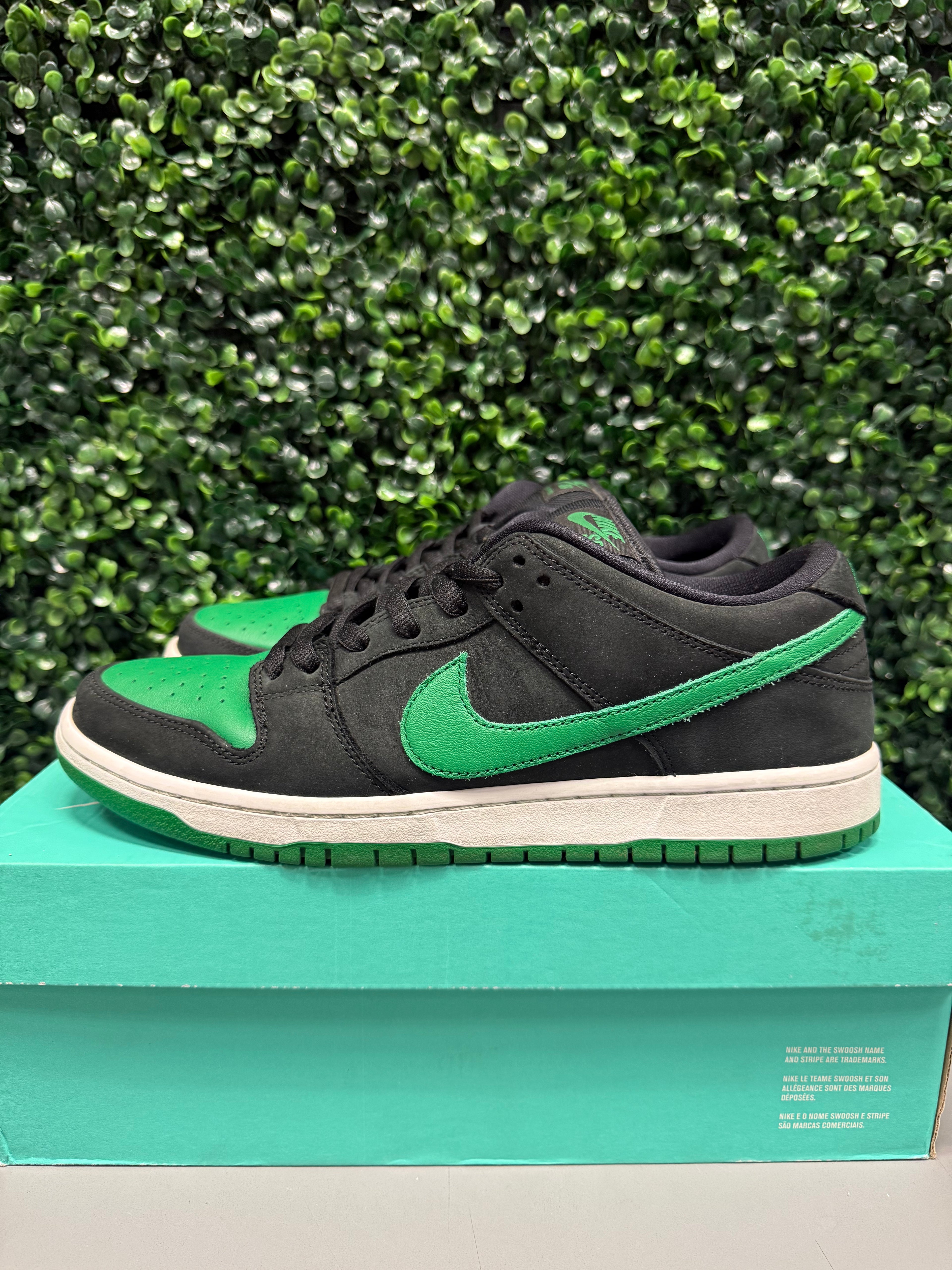 Nike SB Dunk Low “JPack Pine Green”  Size 10 Preowned