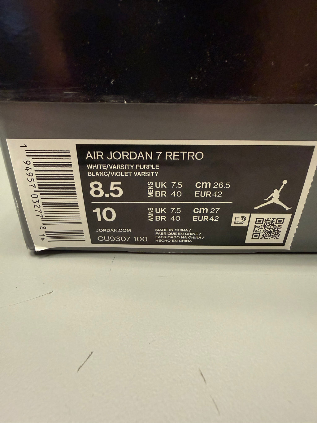 Jordan 7 Retro "Flint" Size 8.5 Preowned