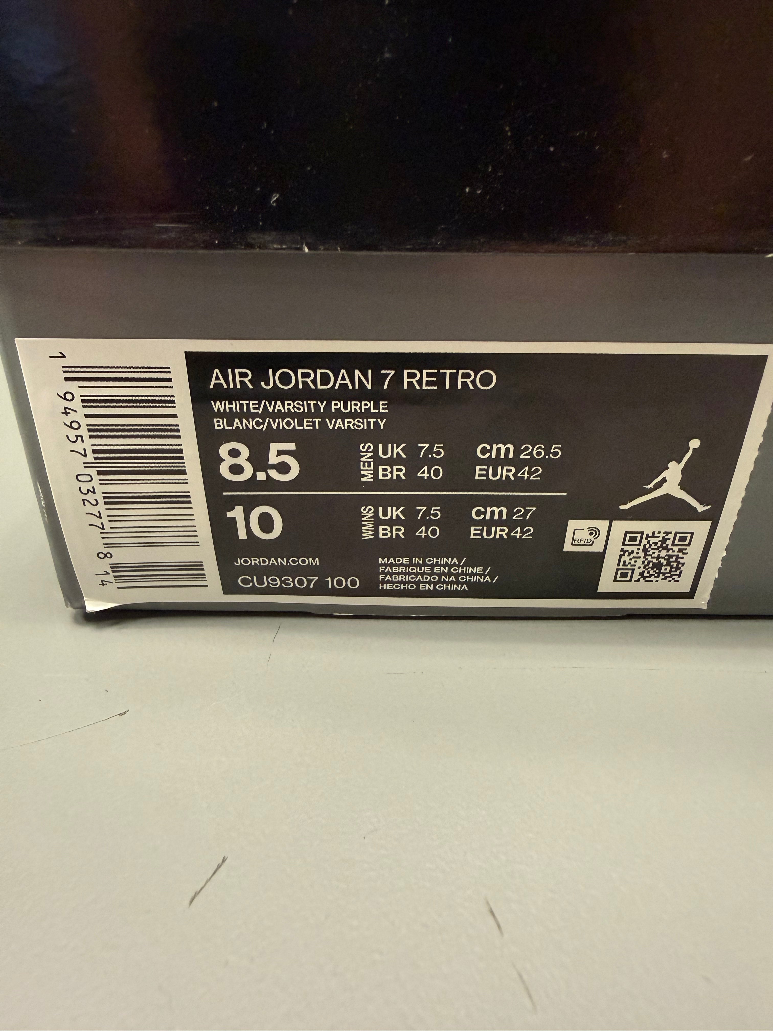 Jordan 7 Retro "Flint" Size 8.5 Preowned