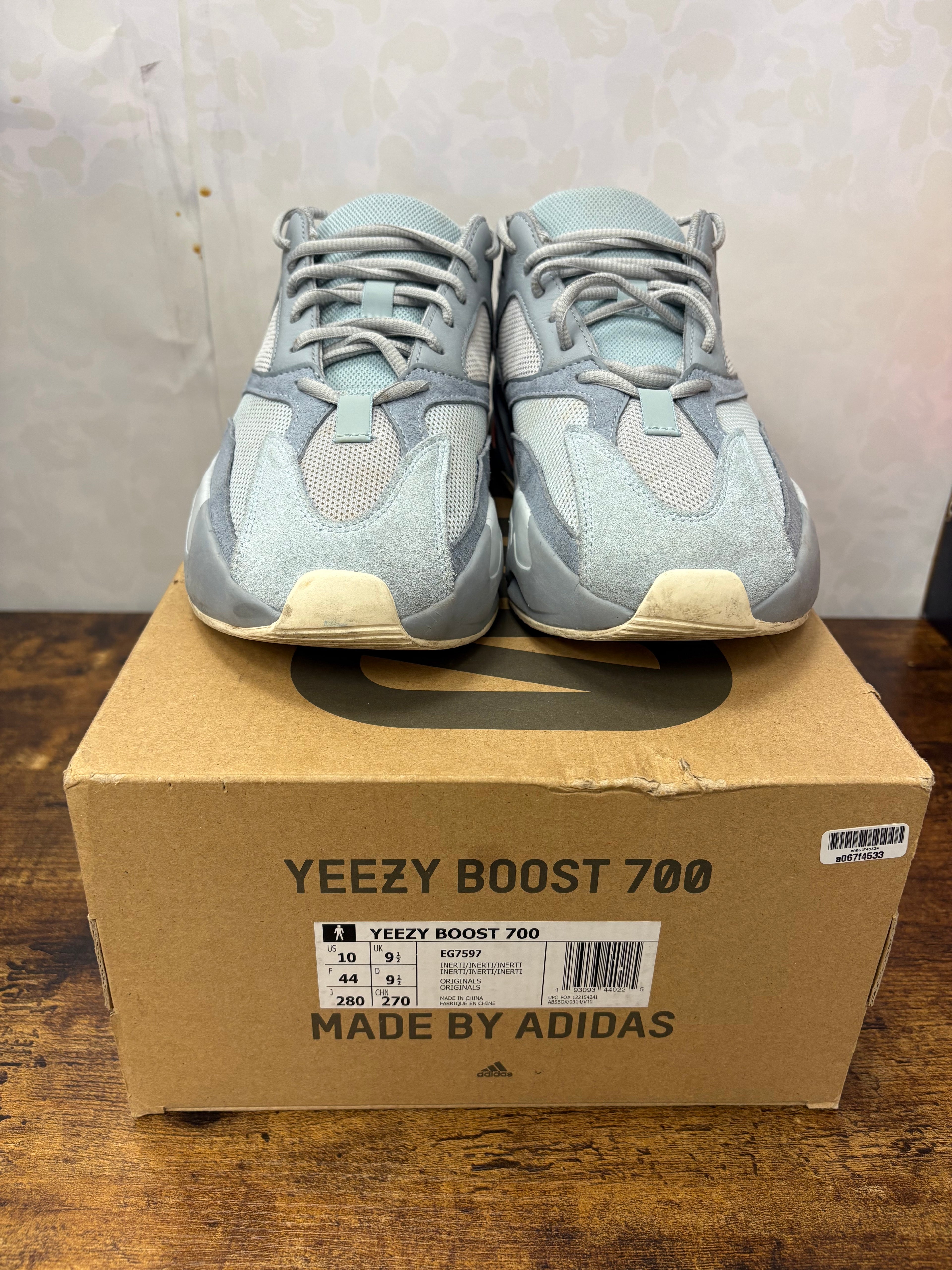 Adidas Yeezy Boost 700 “Inertia” Preowned Size 10