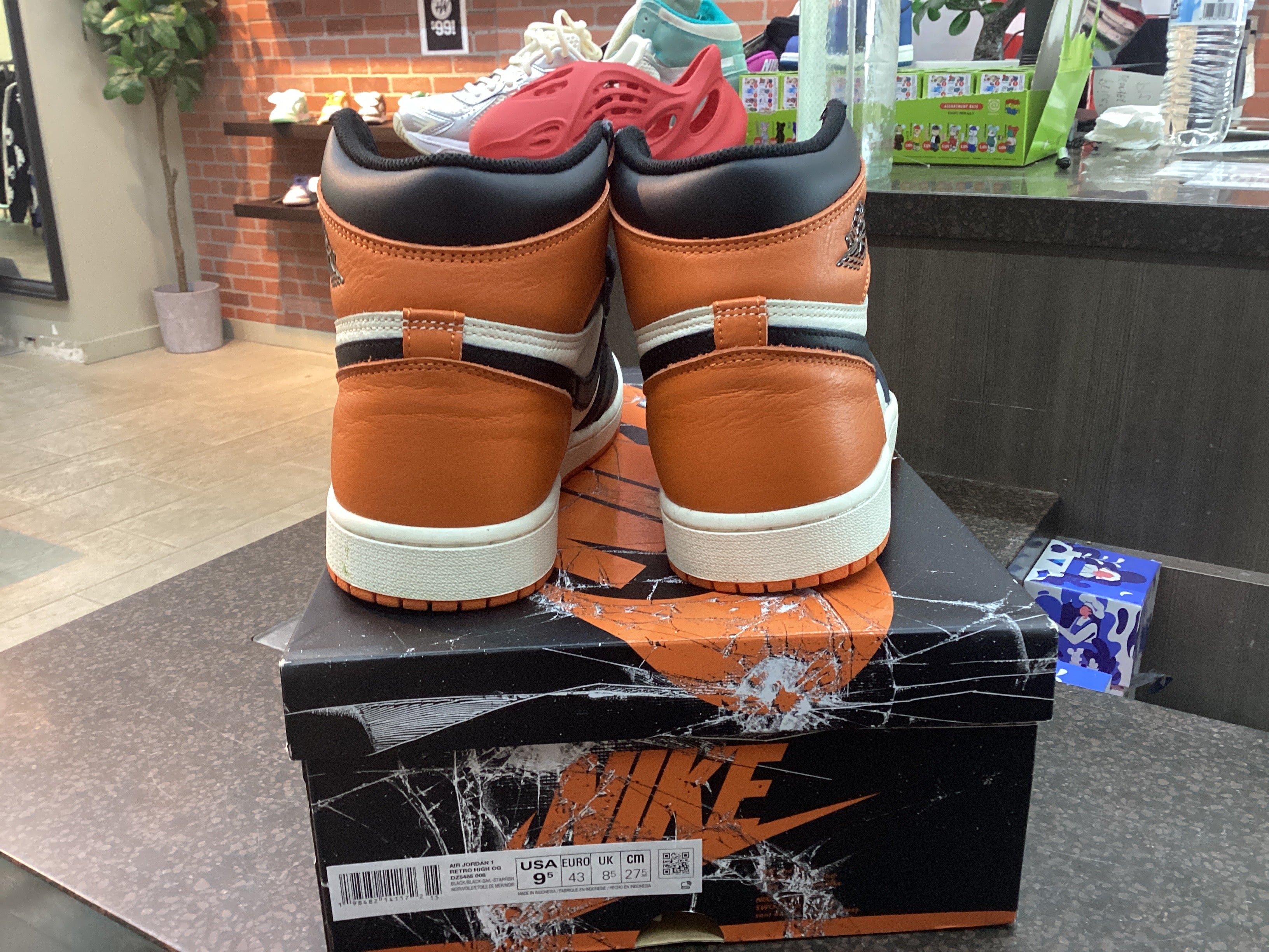 Jordan 1 High “Shattered Backboard” (2025) Size 9.5 Pre Owned