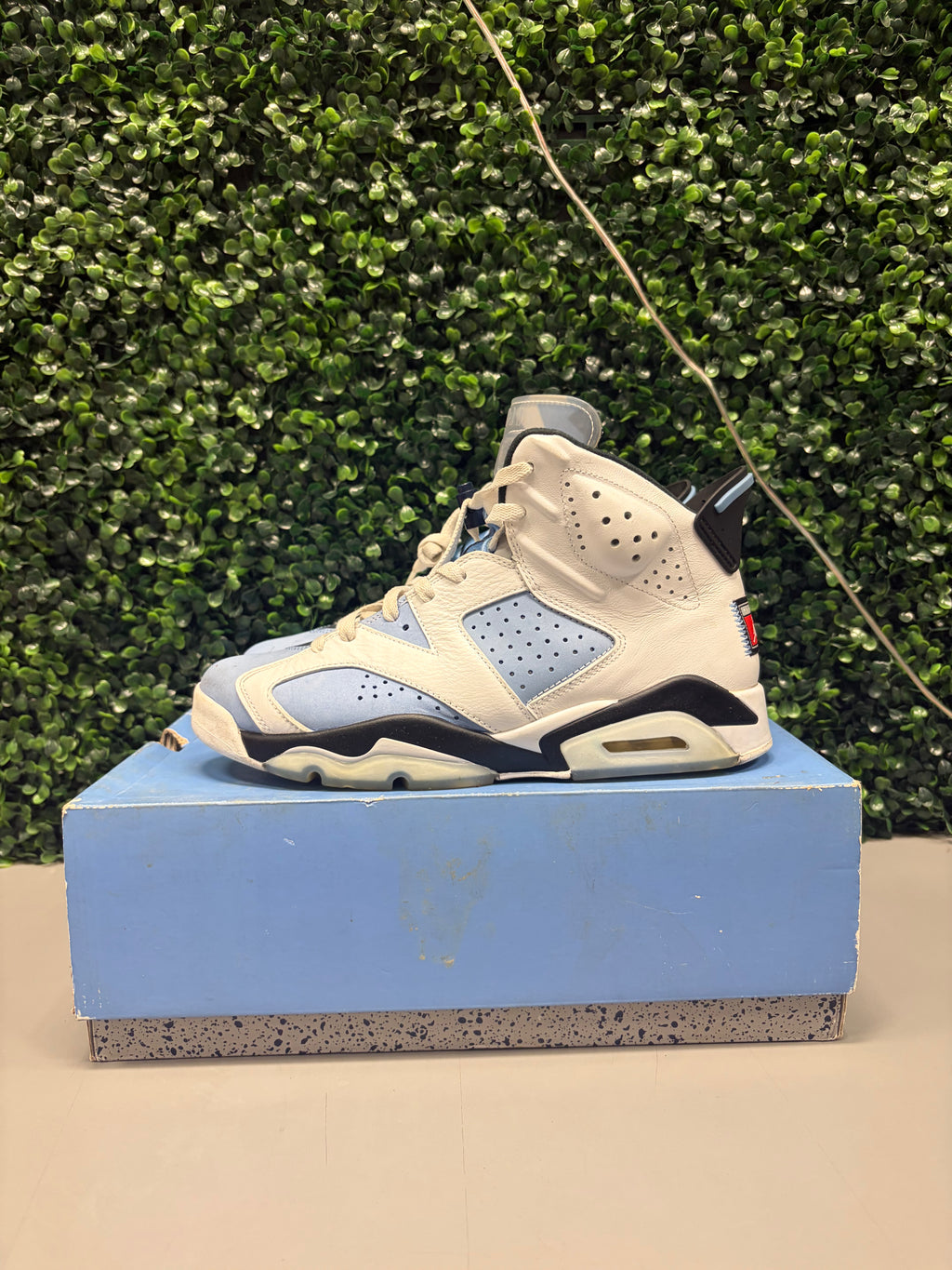 Jordan 6 "UNC" Size 9.5 Preowned