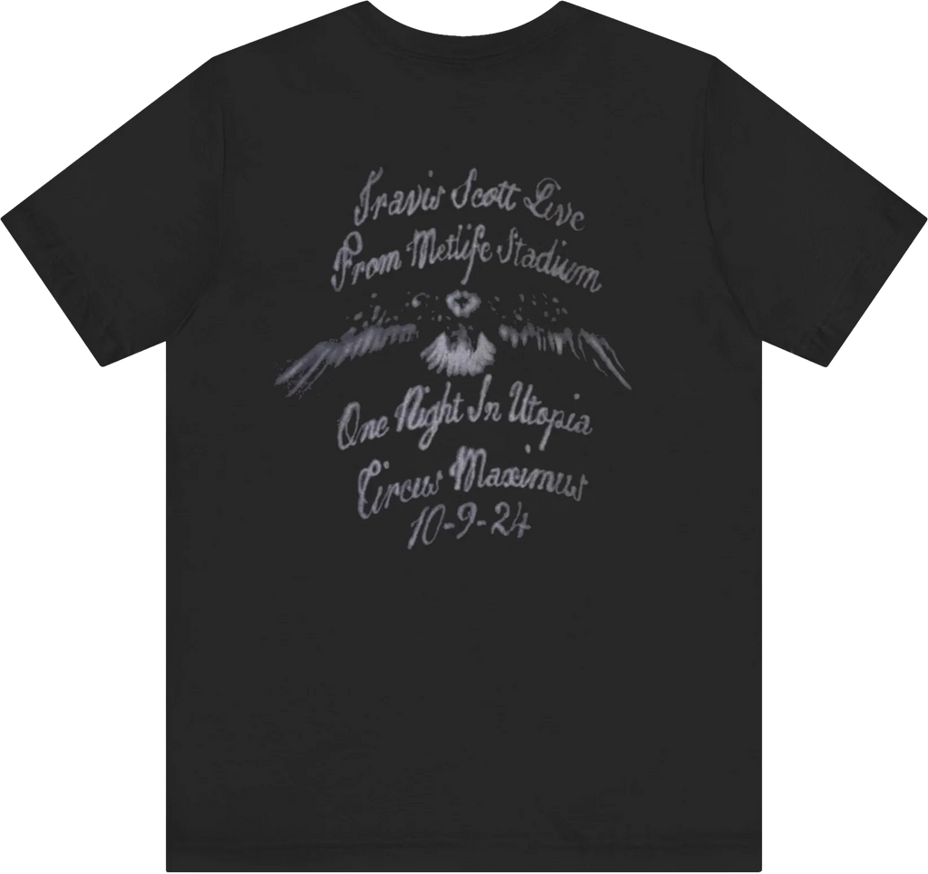 Travis Scott NYC Metlife Liberty T-shirt