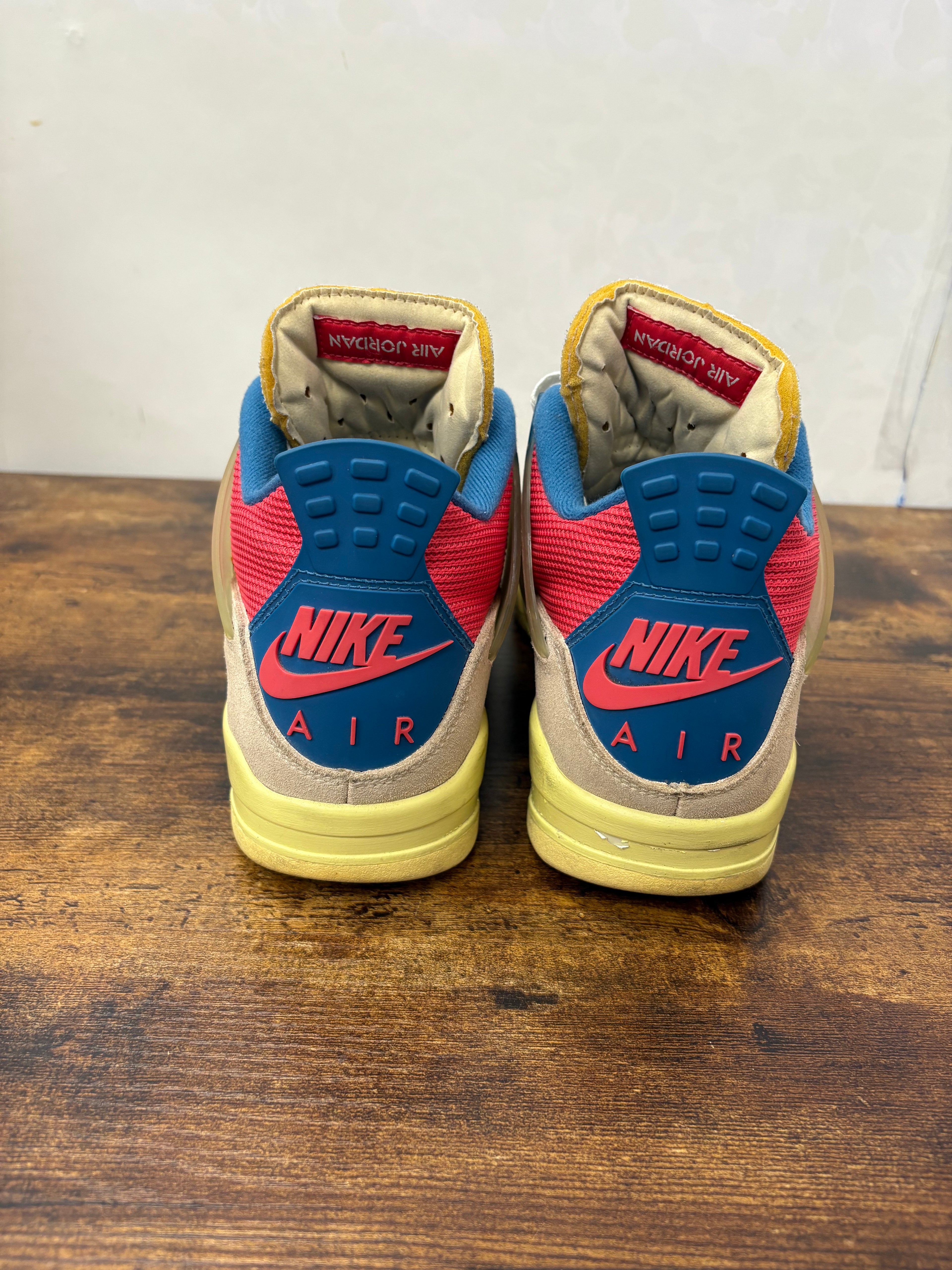 Jordan 4 Union “Guava Ice” Preowned Size 10 No Box