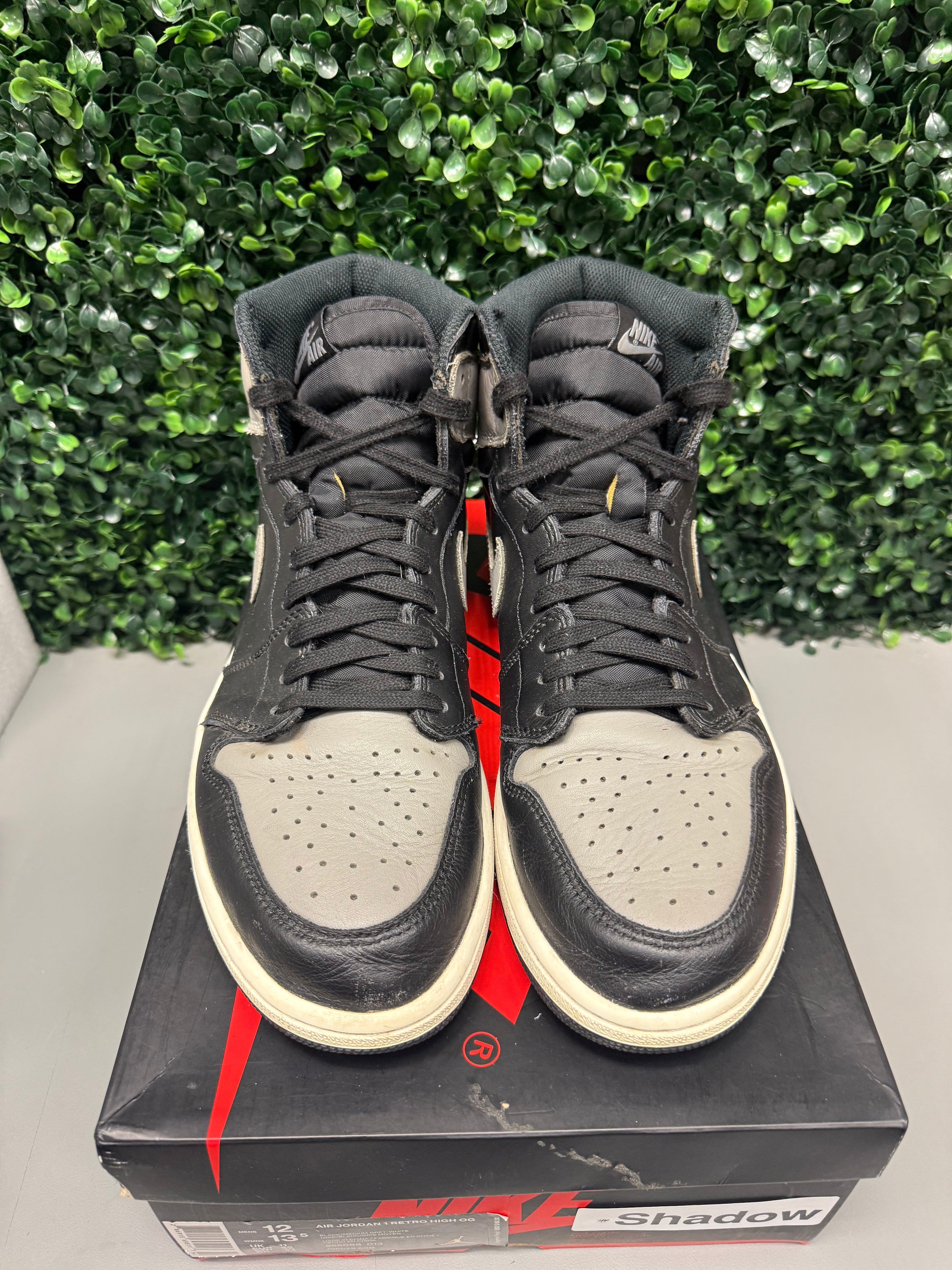 Jordan 1 High "Shadow" Size 12 Preowned