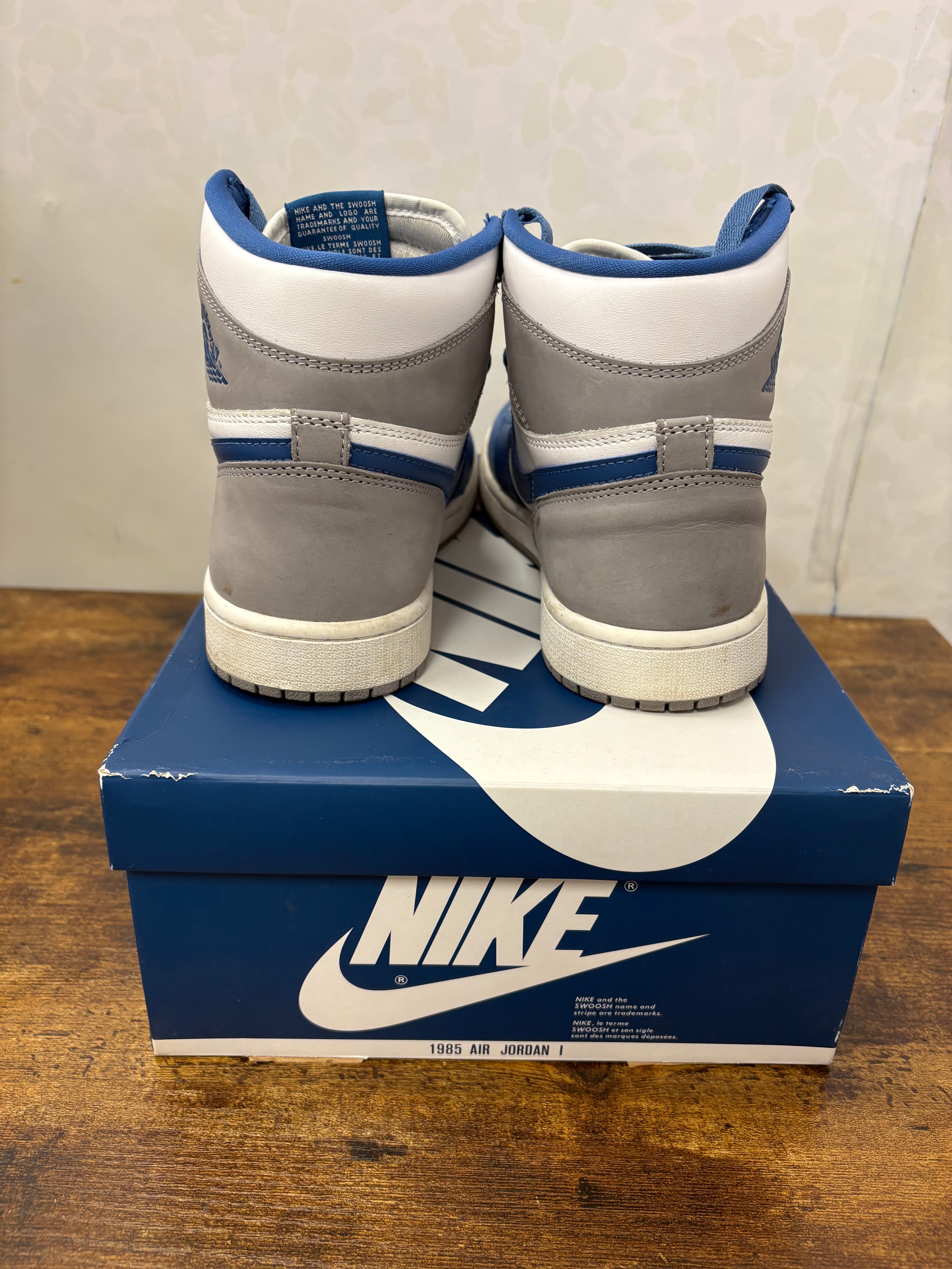 Jordan 1 “True Blue” Preowned Size 9