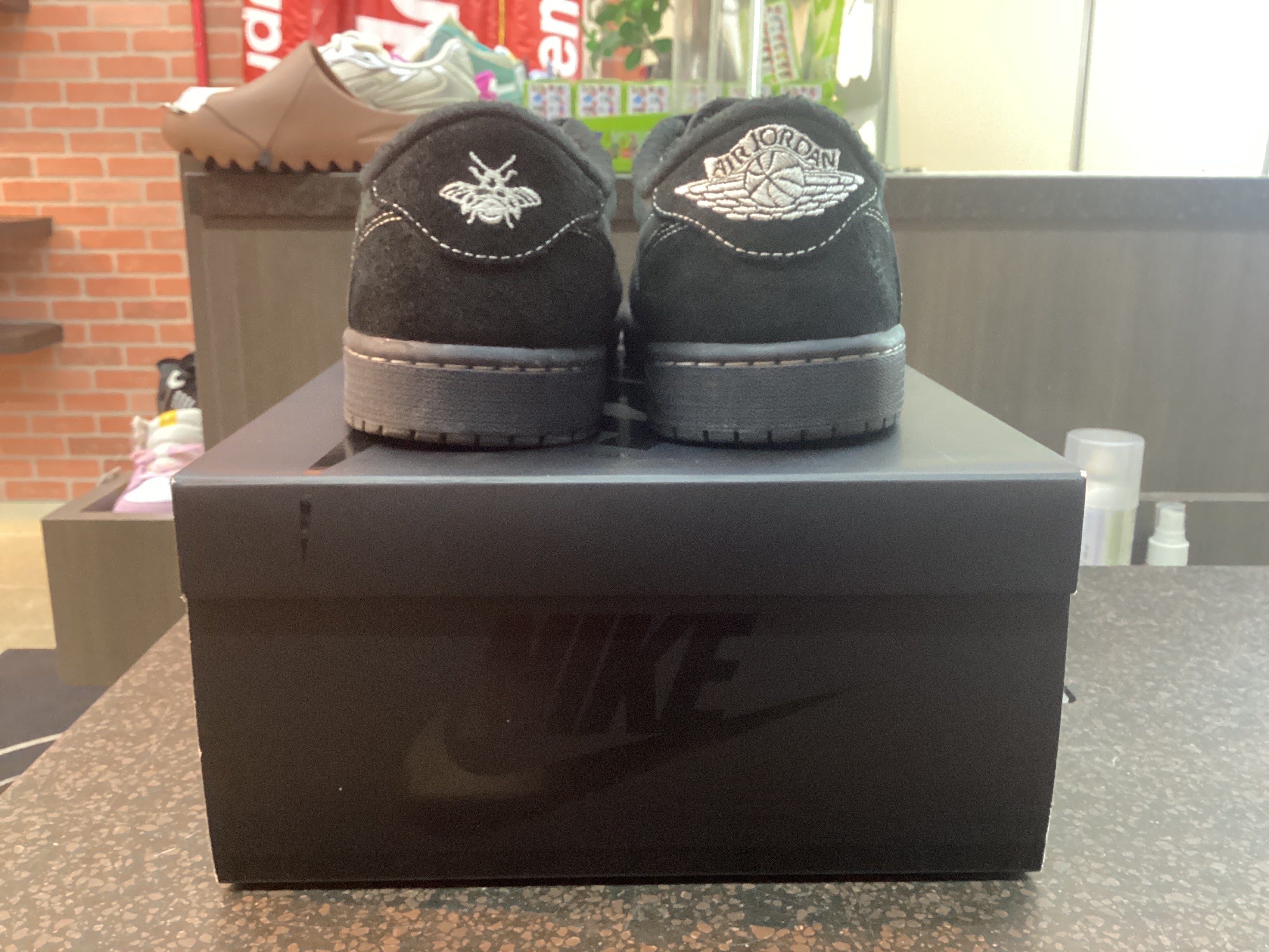 Jordan 1 Low Travis Scott “Black Phantom” Size 10.5 Preowned