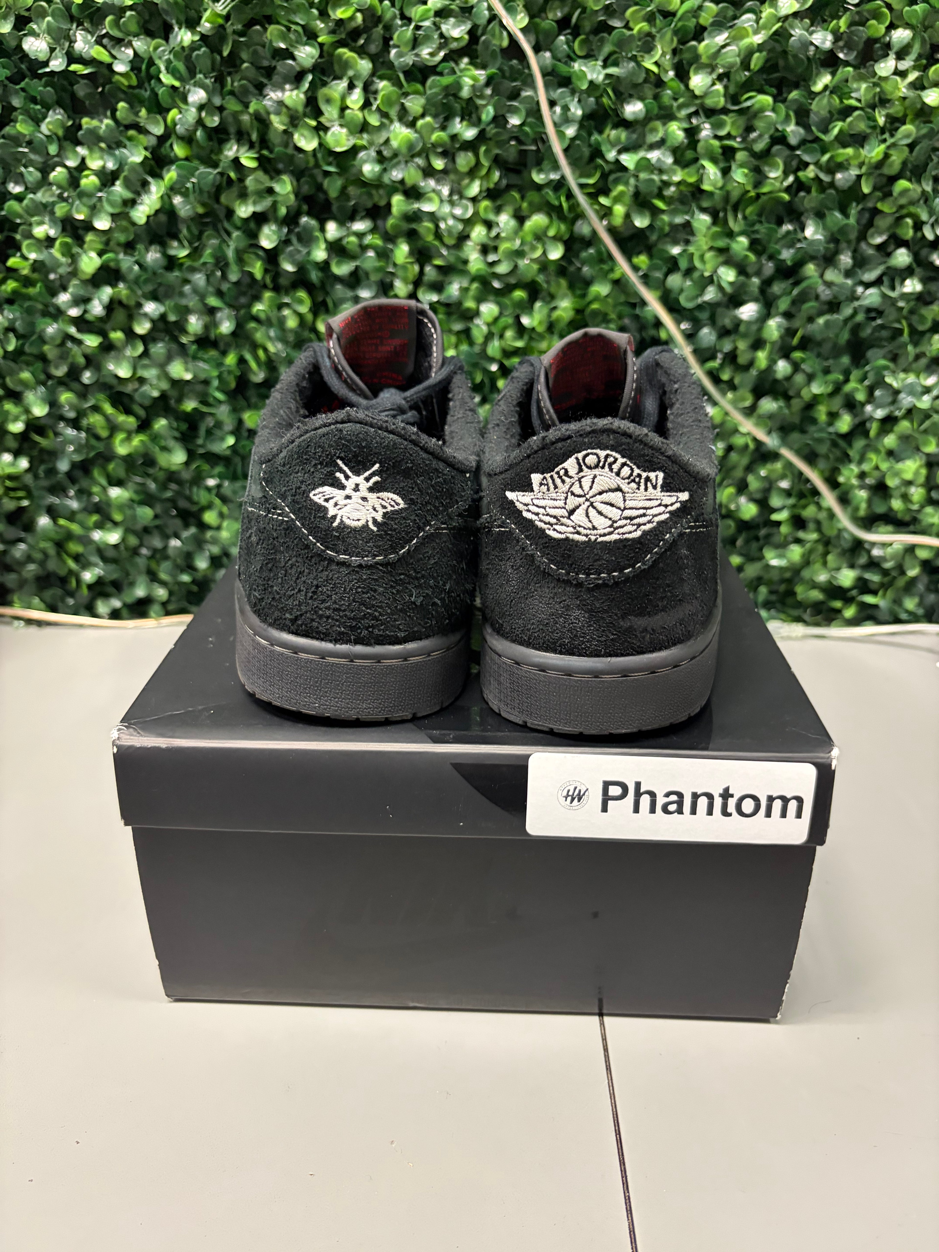 Jordan 1 Retro Low OG SP Travis Scott "Black Phantom" Size 9 Preowned