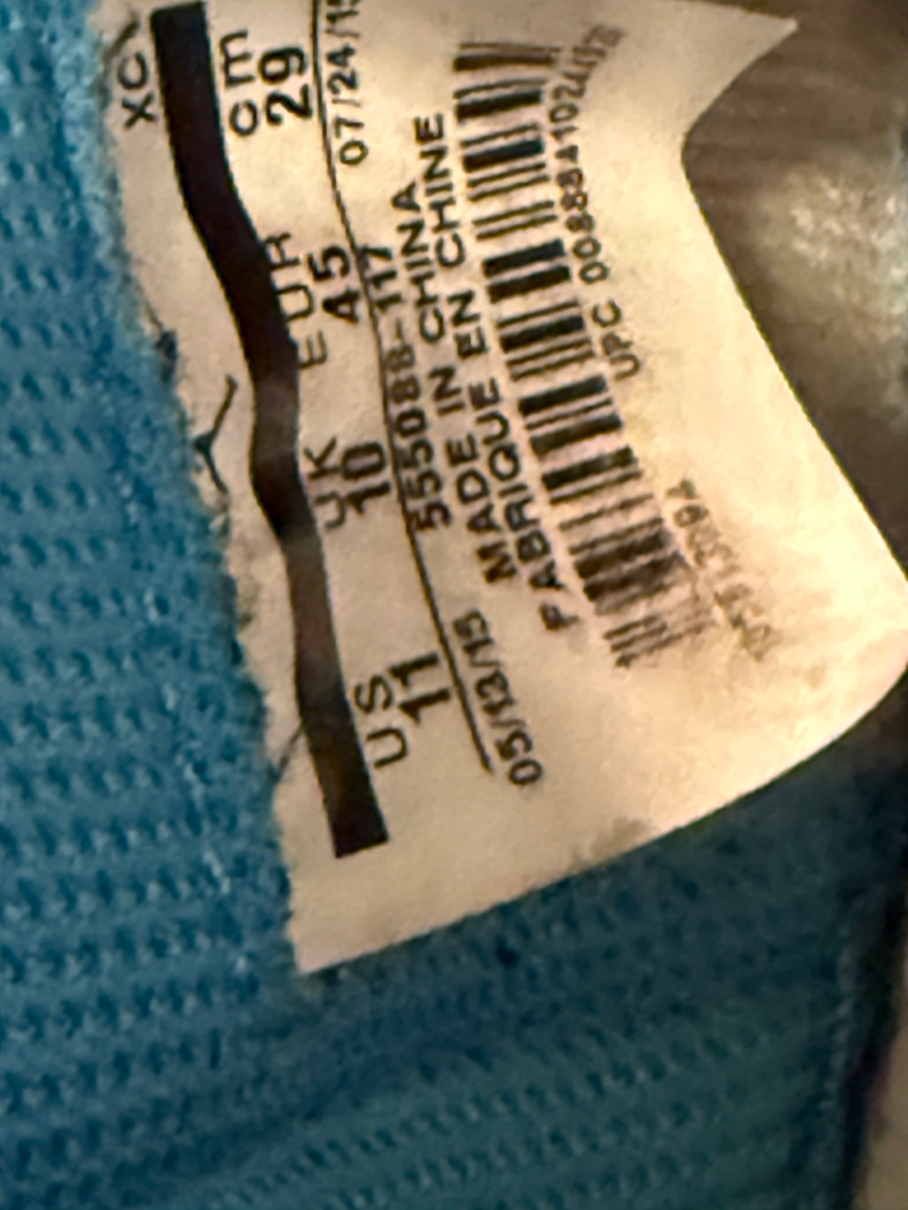 Jordan 1 High OG “UNC 2015” Size 11 Preowned