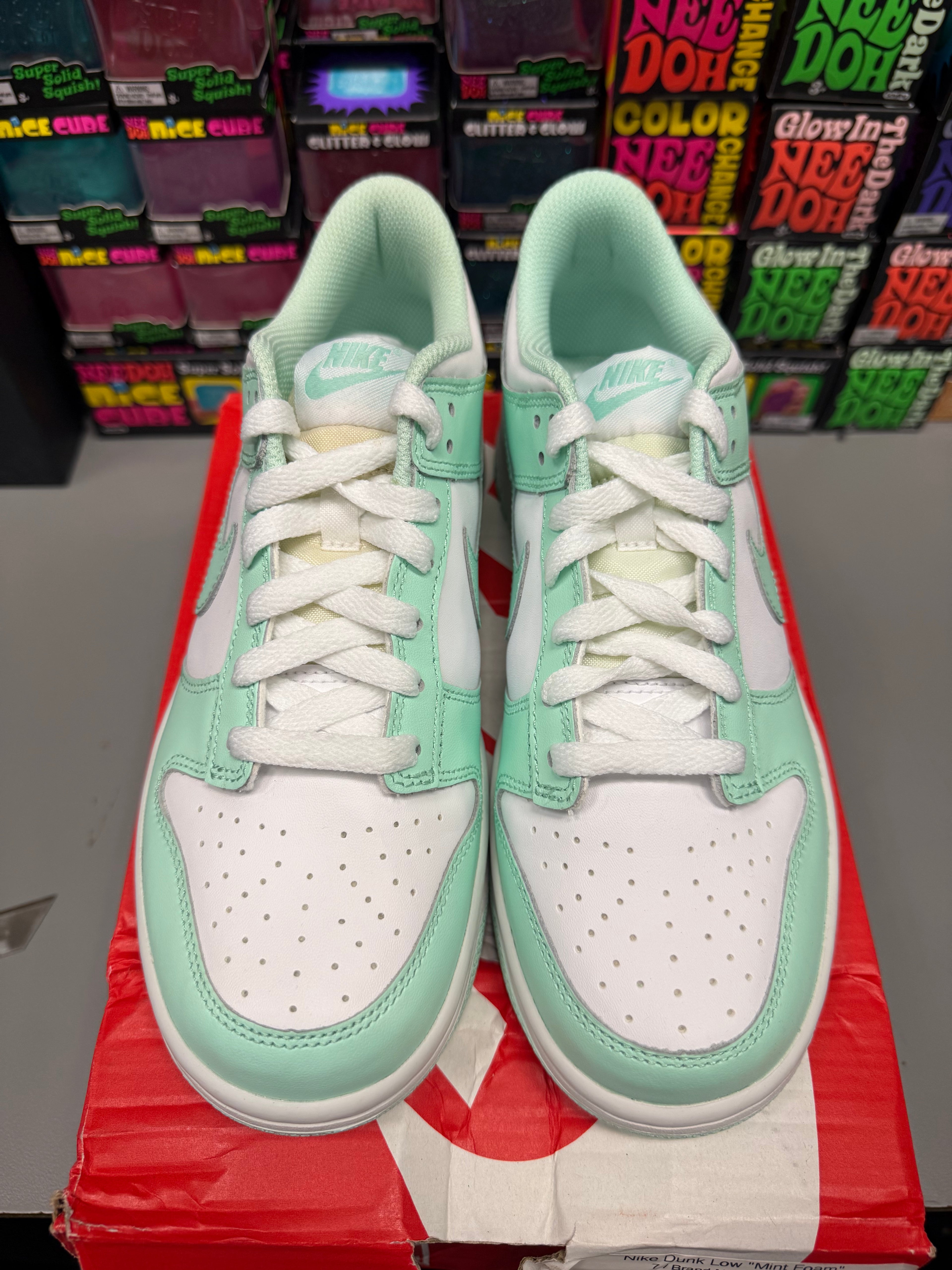 Nike Dunk Low "Mint Foam" (GS) (Yellowing)
