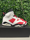 Jordan 6 "Carmine" Size 10 Preowned
