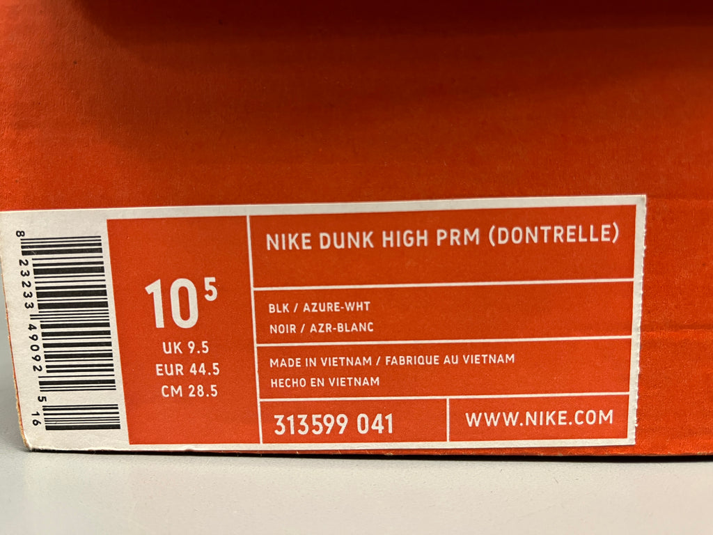 Nike SB Dunk High "Dontrelle Willis" Size 10.5 Preowned