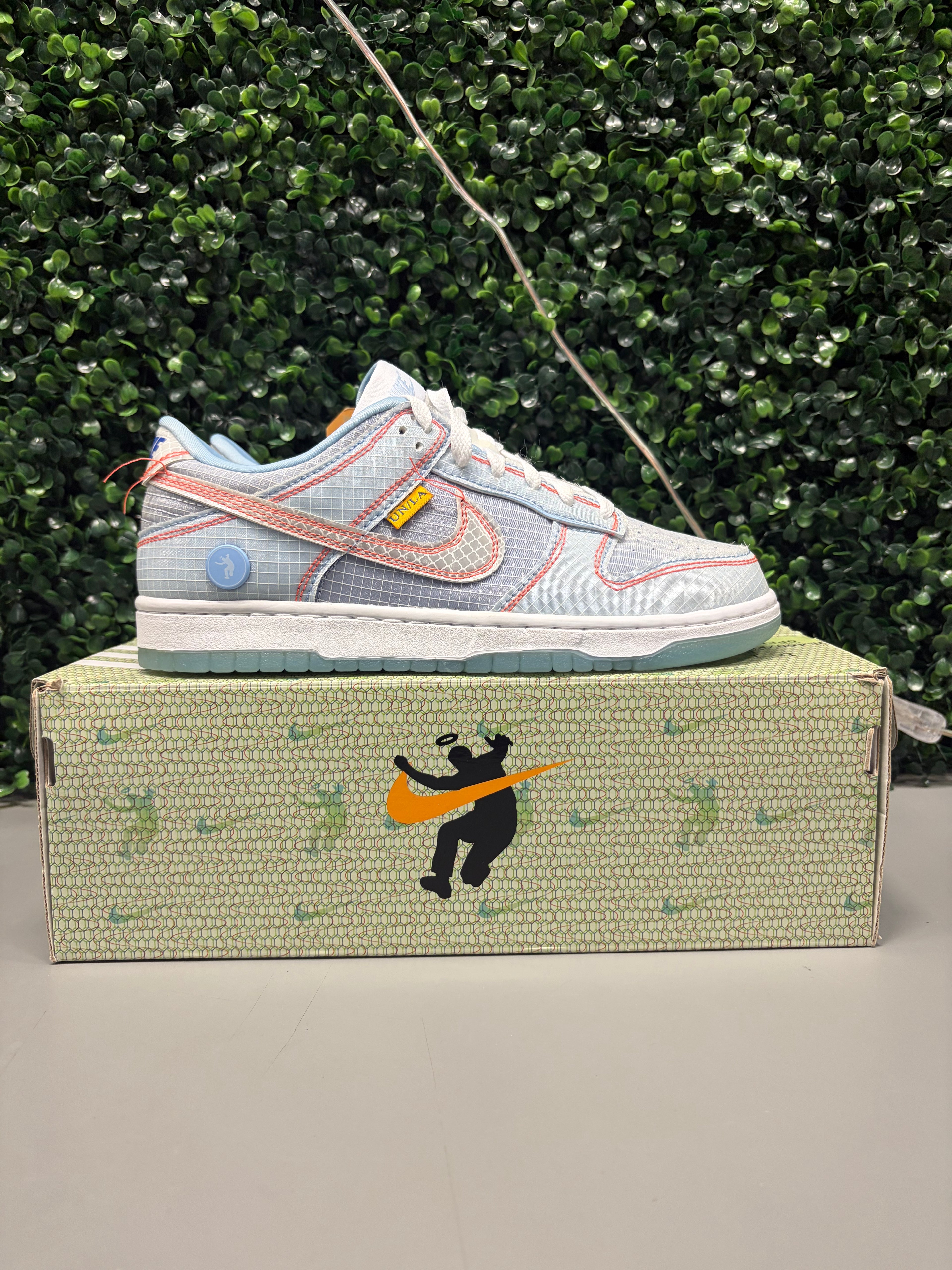 Nike Dunk Low Union Passport Pack "Argon" Size 7Y Preowned