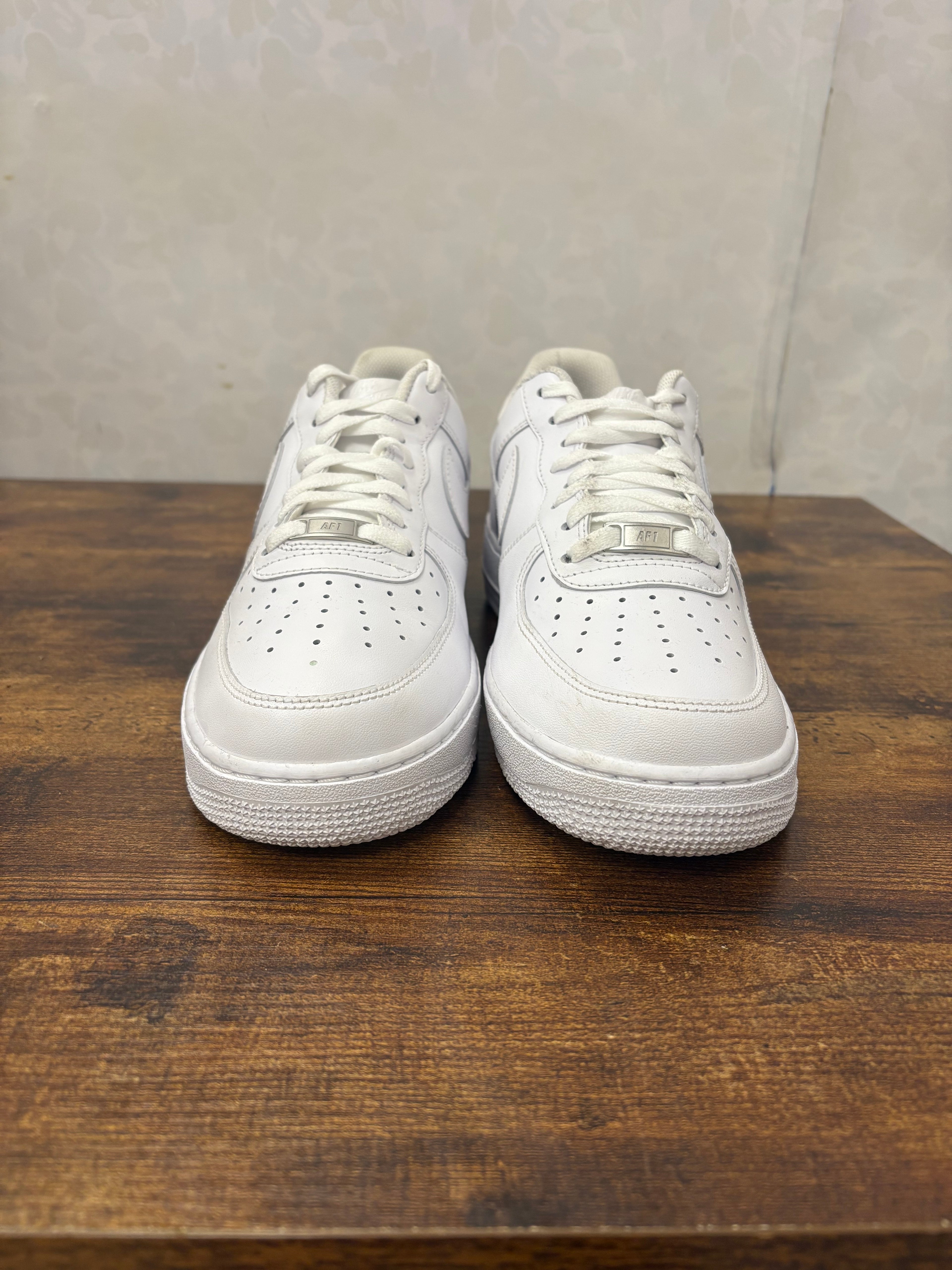 Nike Air Force 1 Low White Preowned Size 10