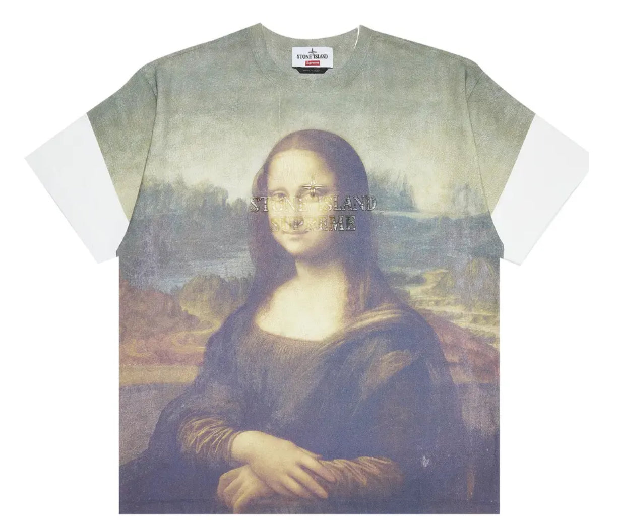 Supreme X Stone Island Tee "Mona Lisa"