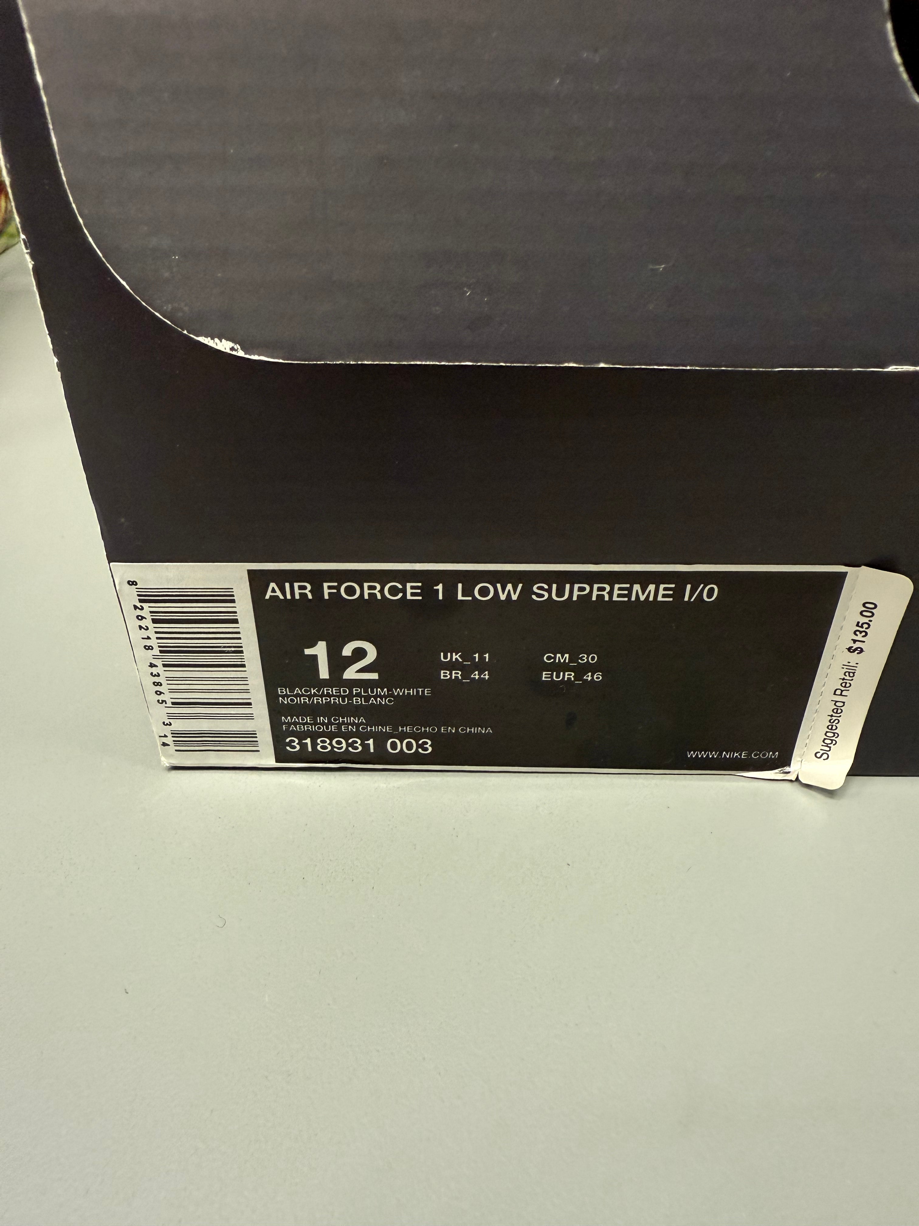 Nike Air Force 1 Low "5 Boroughs Pack Brooklyn" Size 12 Preowned