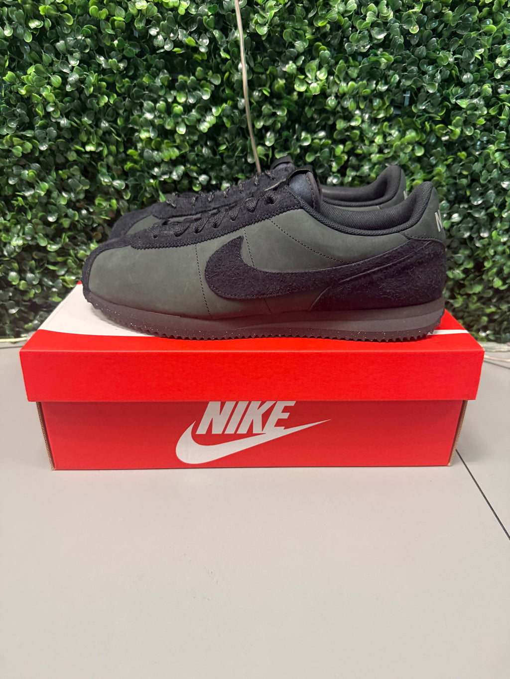 Nike Cortez PRM "Great Outdoors Triple Black" Size 13W / 11.5M Preowned