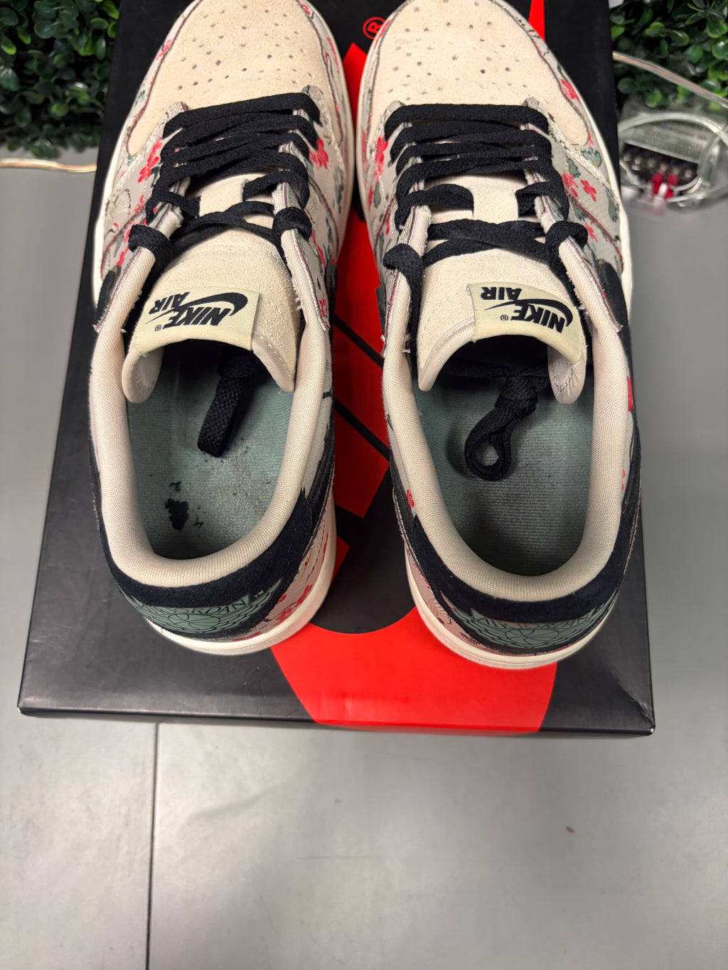 Jordan 1 Retro Low OG "Rui Hachimura Oatmeal" Size 9.5 Preowned