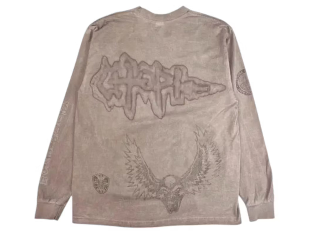 Travis Scott Long Sleeve II Tee Taupe