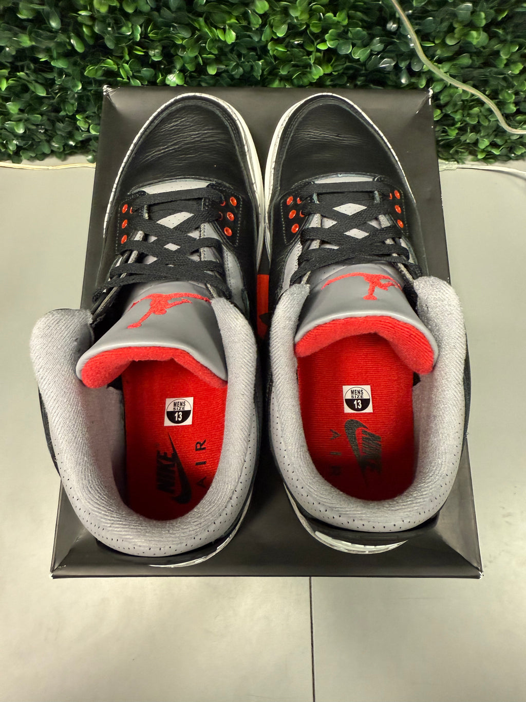 Jordan 3 "Black Cement 2024" Size 13 Preowned
