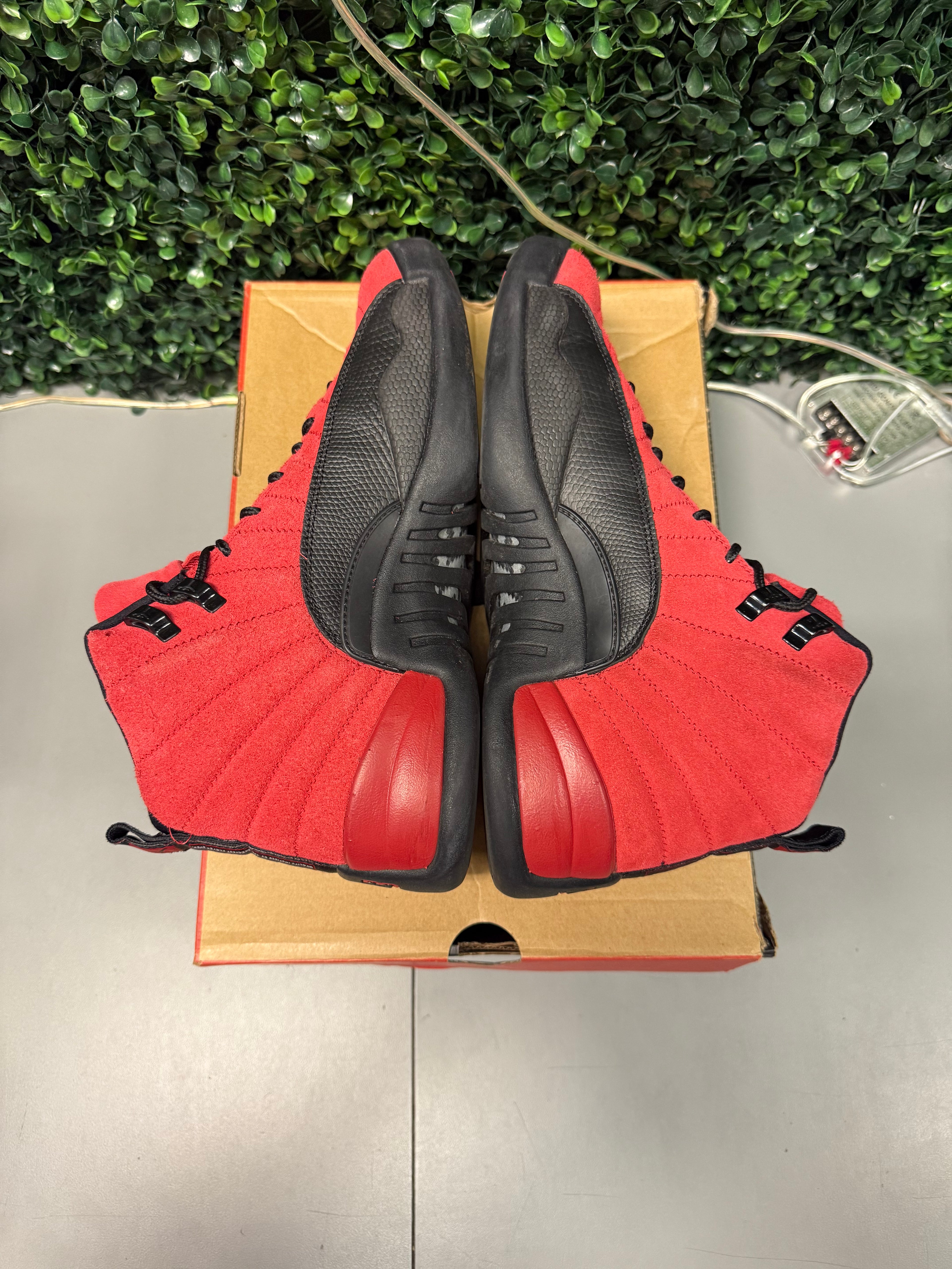 Jordan 12 "Reverse Flu Game" Size 9.5 Preowned