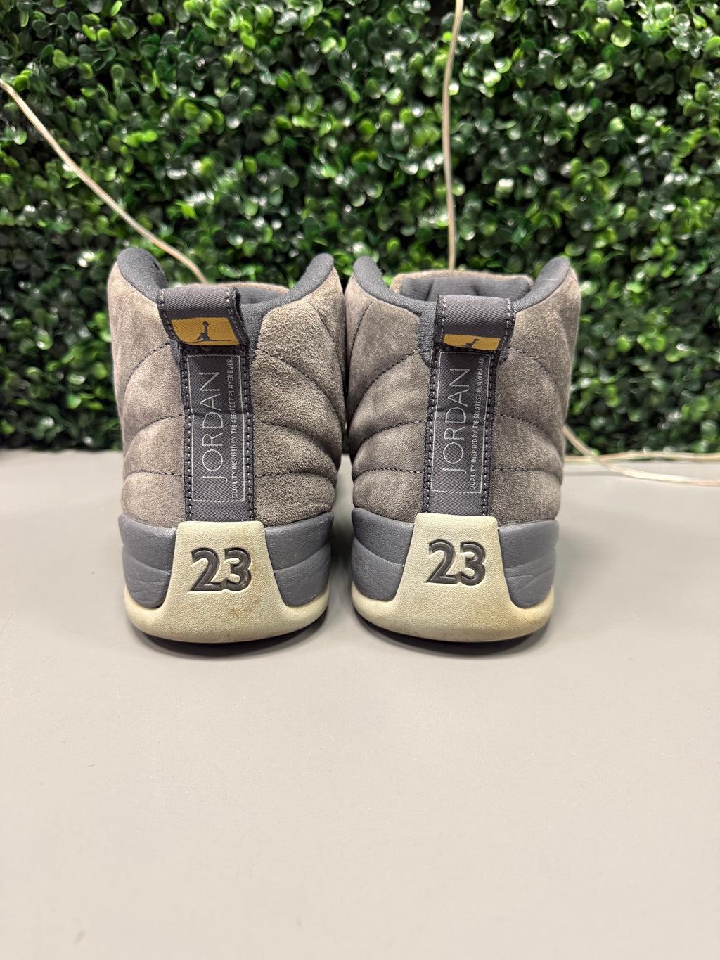 Jordan 12 "Dark Grey" Size 8.5 Preowned