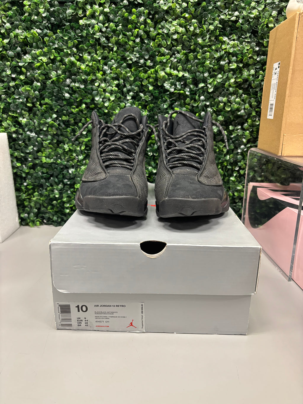 Jordan 13 "Black Cat" Size 10 Preowned