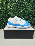 Jordan 11 Retro Low "University Blue" Size 9.5 Preowned