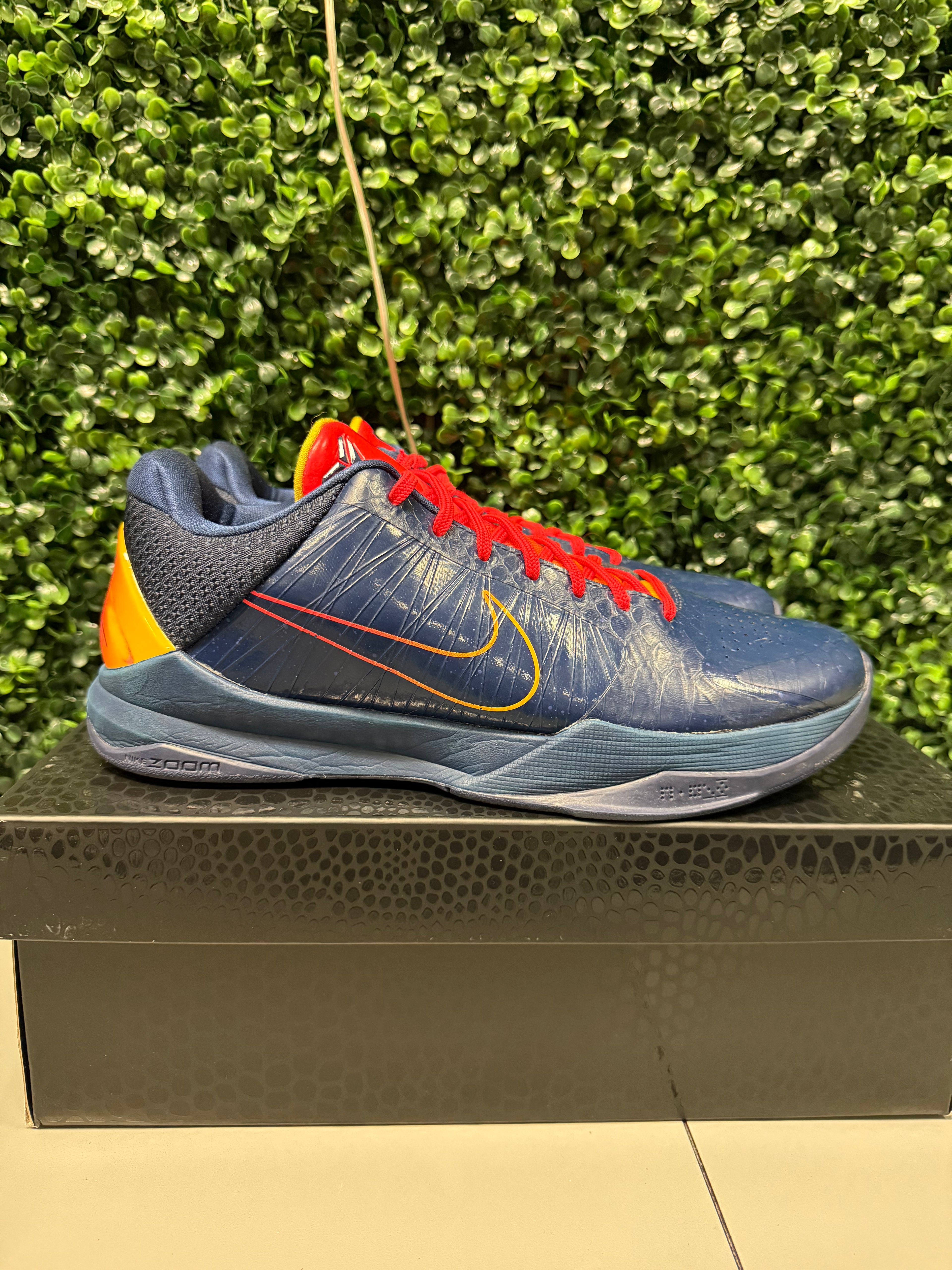 Nike Kobe 5 Protro Caitlin Clark "Indiana Fever" Size 11 Preowned