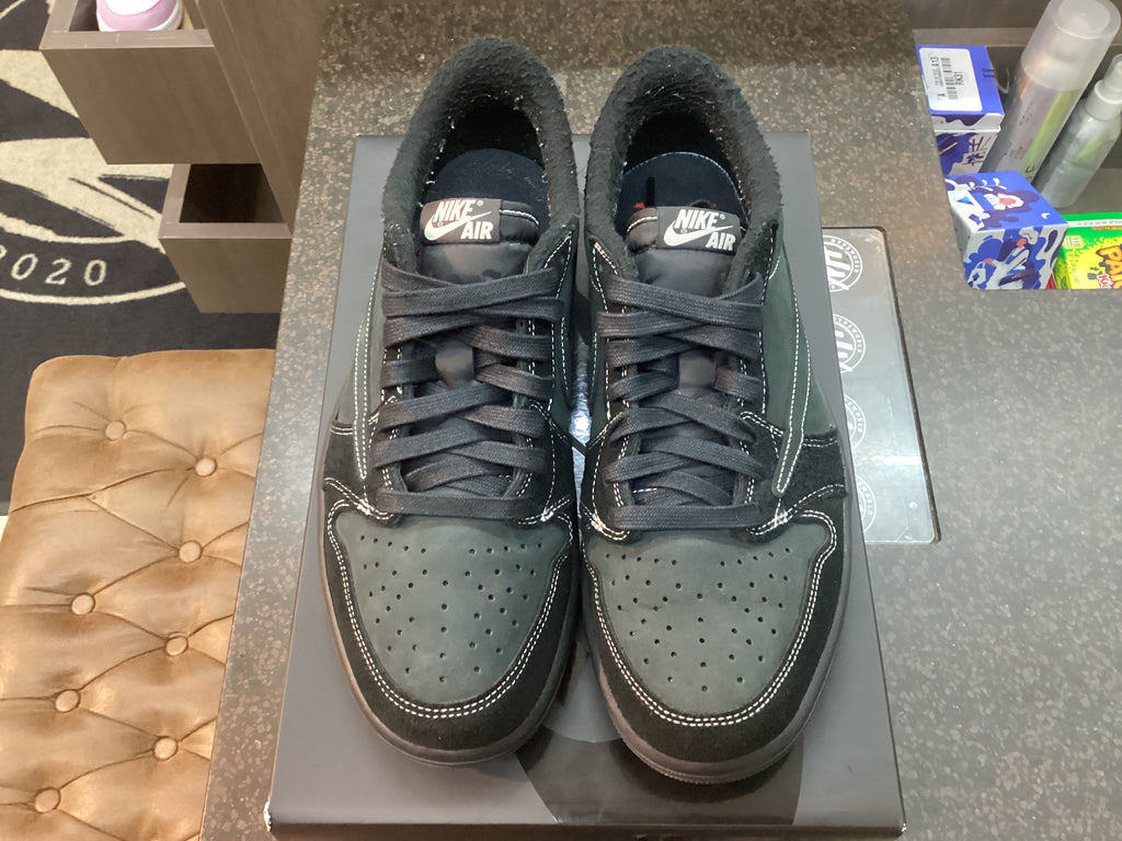 Jordan 1 Low Travis Scott “Black Phantom” Size 10.5 Preowned