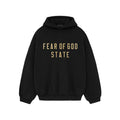Fear of God Essentials Fleece Hoodie (FW24) "State" Black