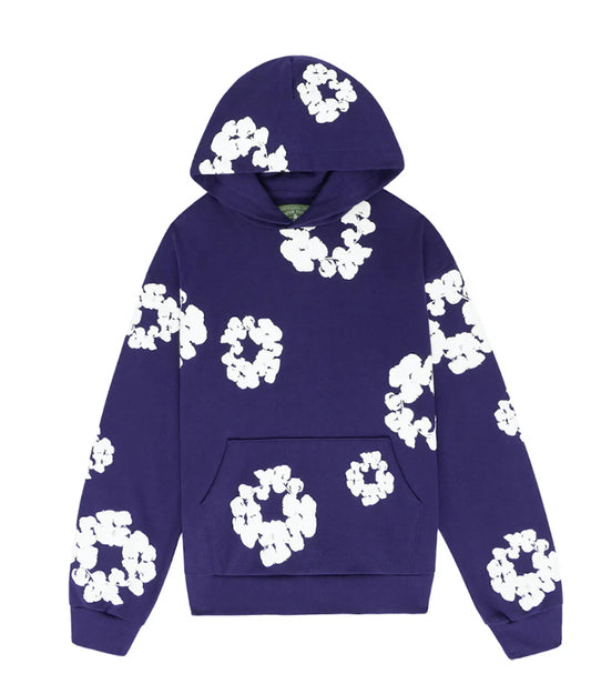 Denim Tears The Cotton Wreath Sweatshirt “Purple”